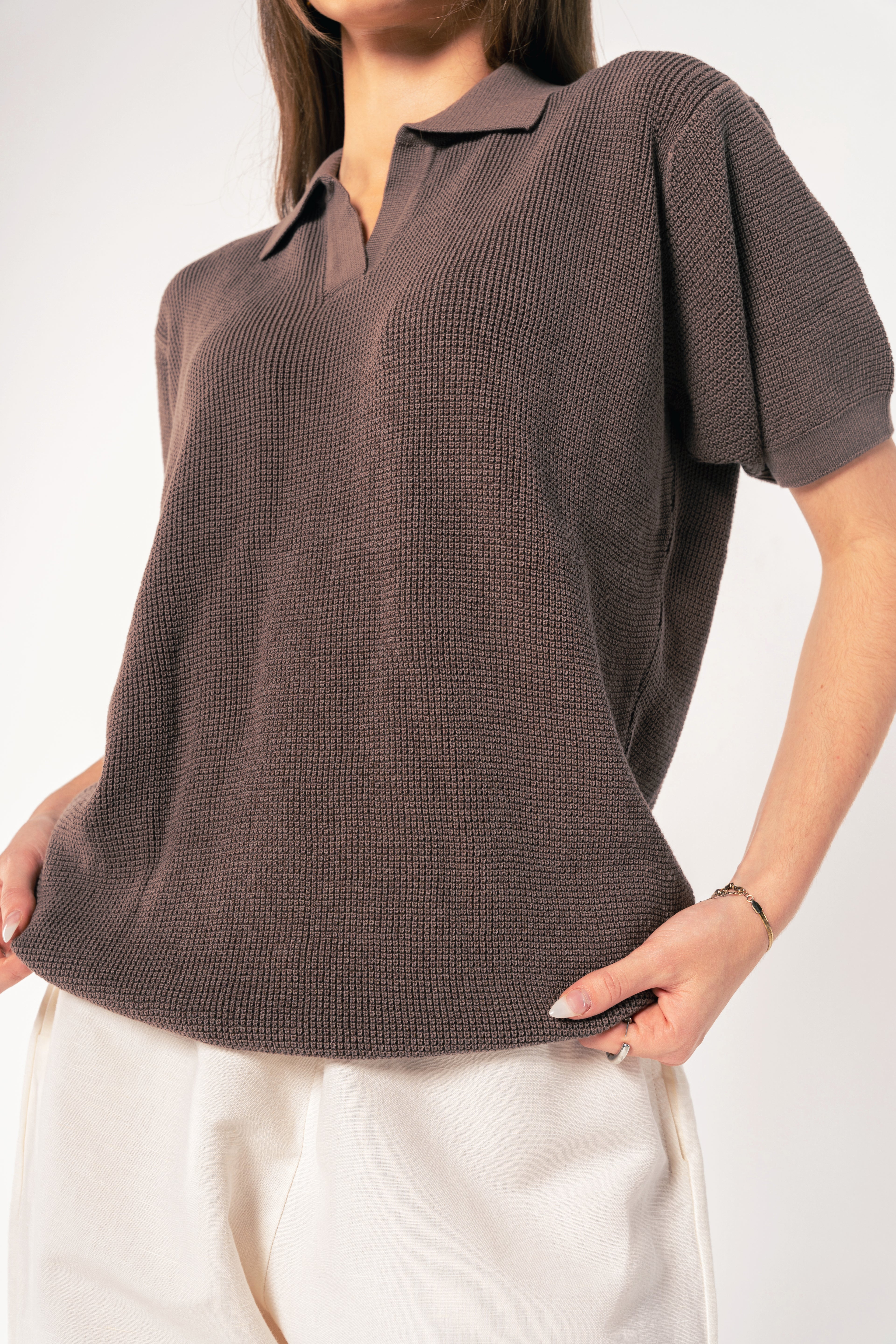 Knitted Polo