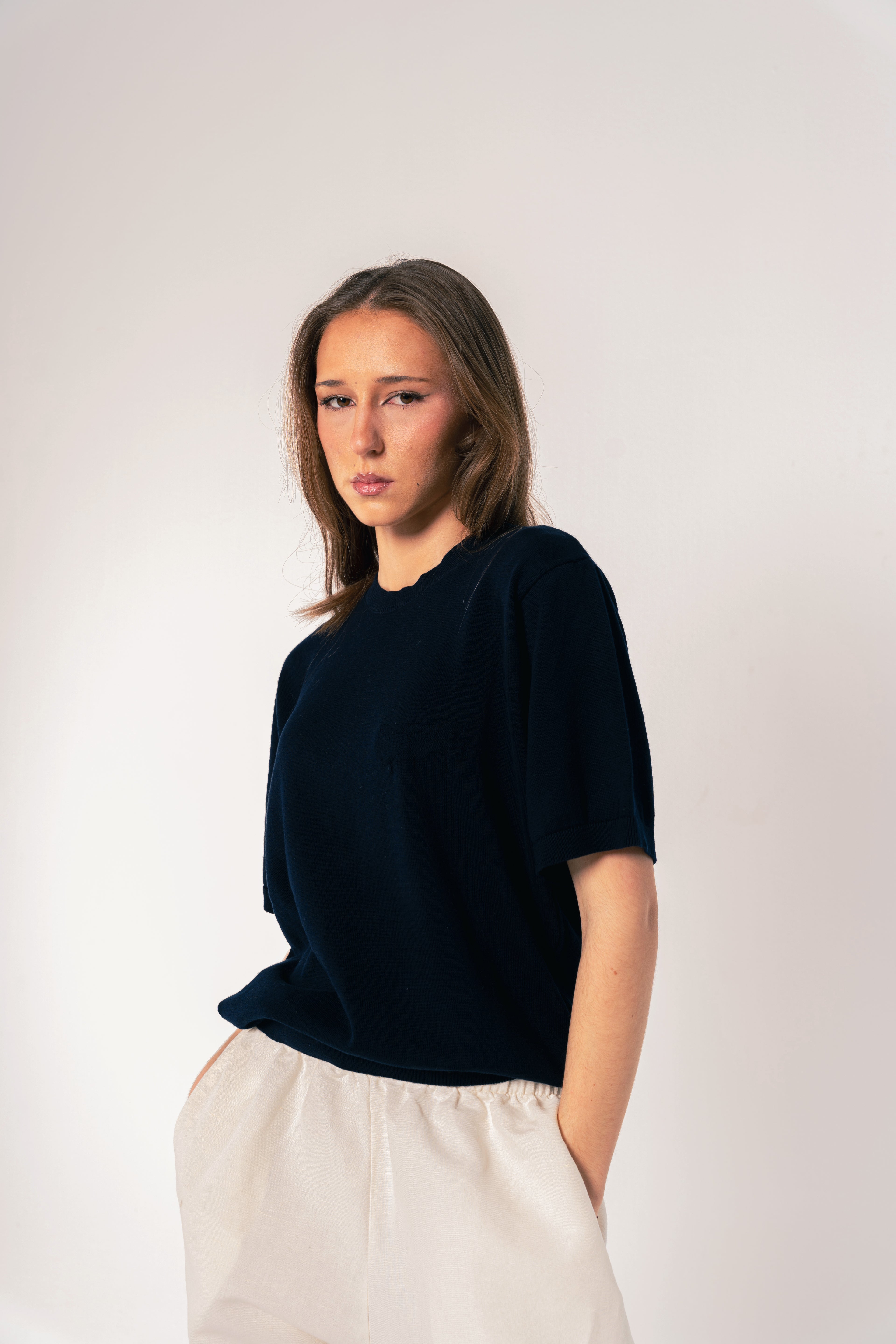 Knitted Round T-shirts