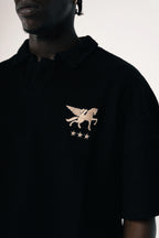 Stallion knitted polo