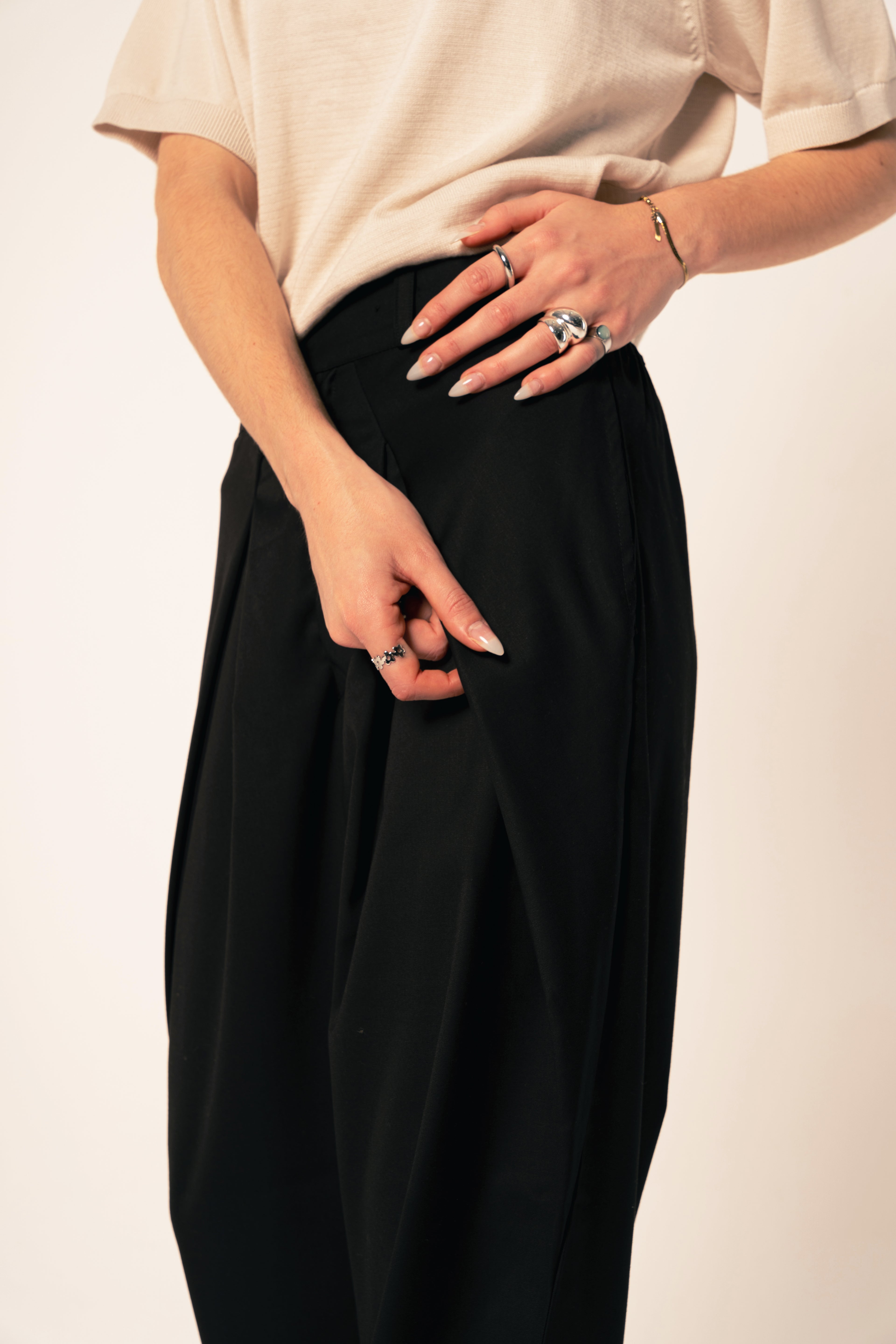 Pleated Trousers (Unisex)
