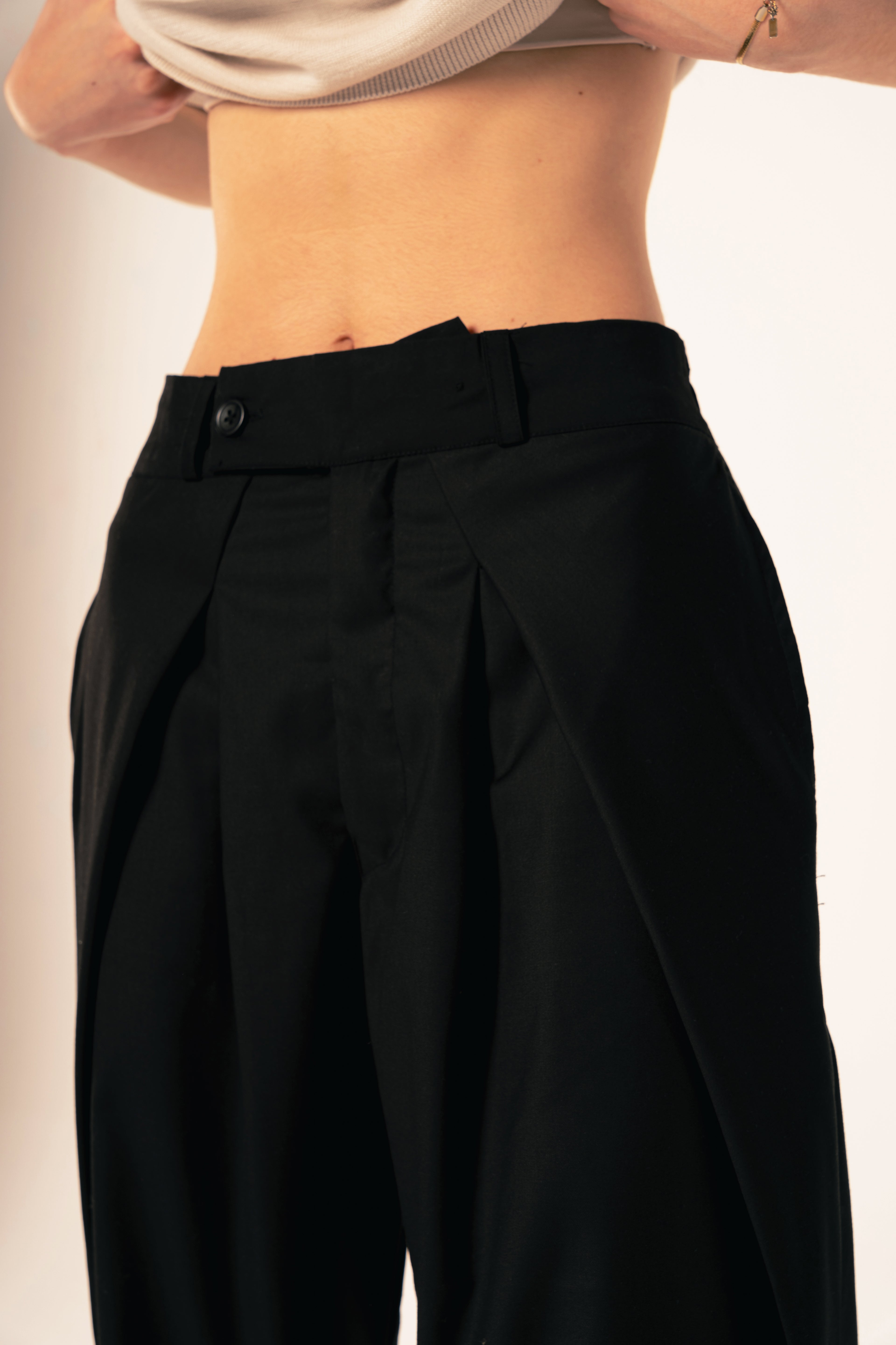 Pleated Trousers (Unisex)
