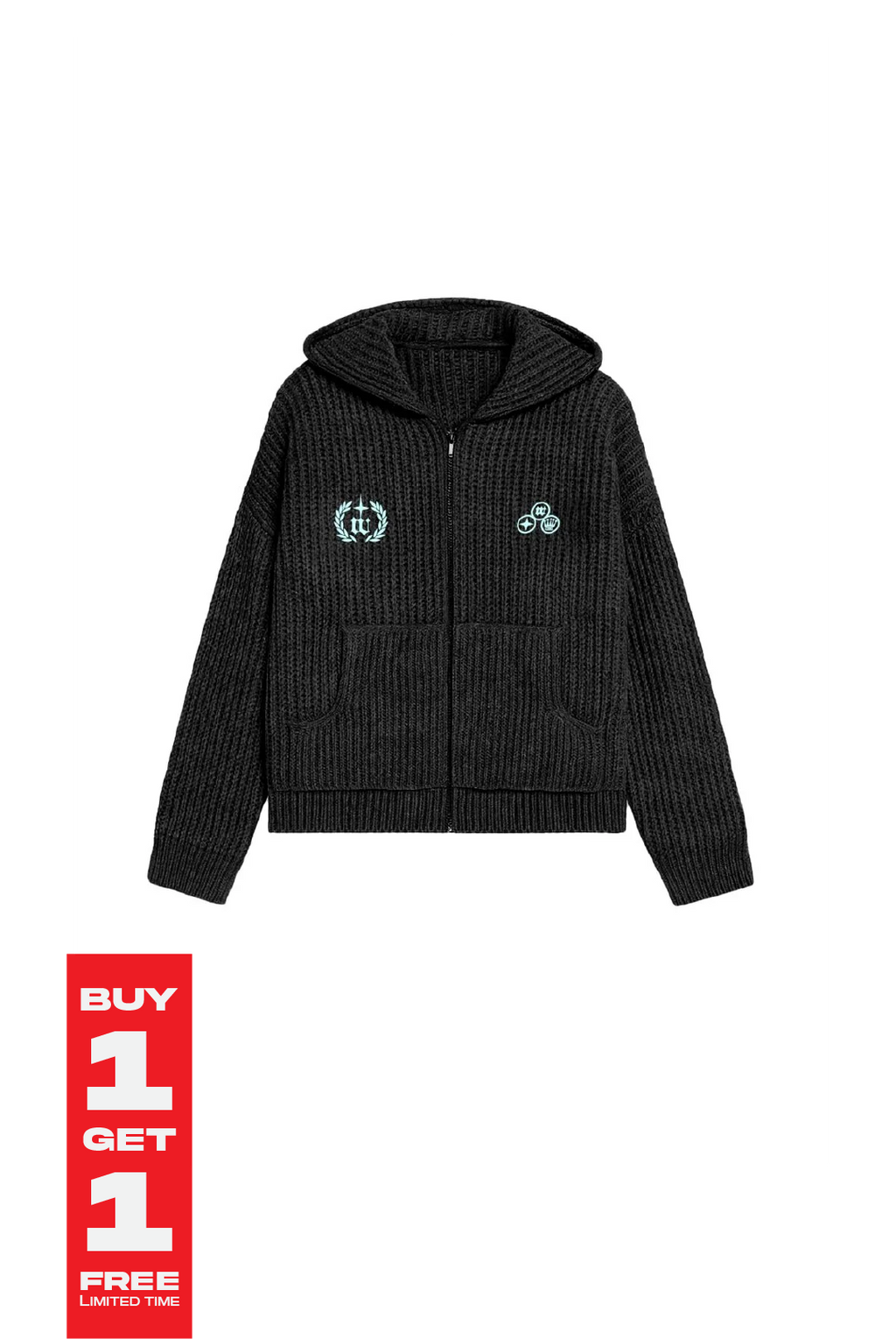 Get rich knitted jacket