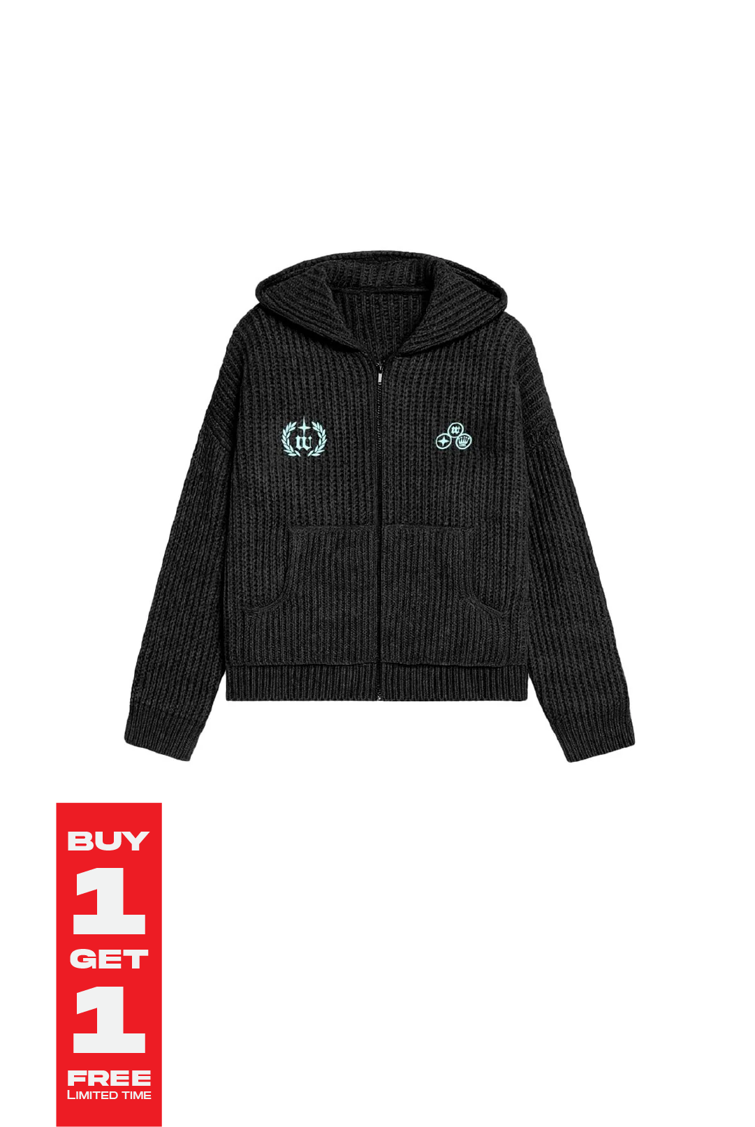 Get rich knitted jacket