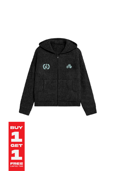 Get rich knitted jacket