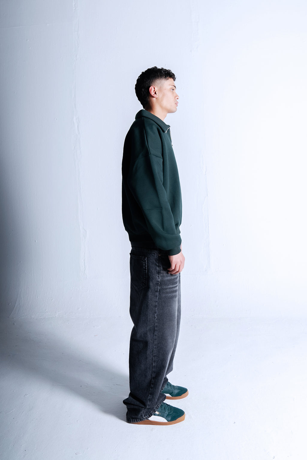 Reborn quarter zipper "Olive"