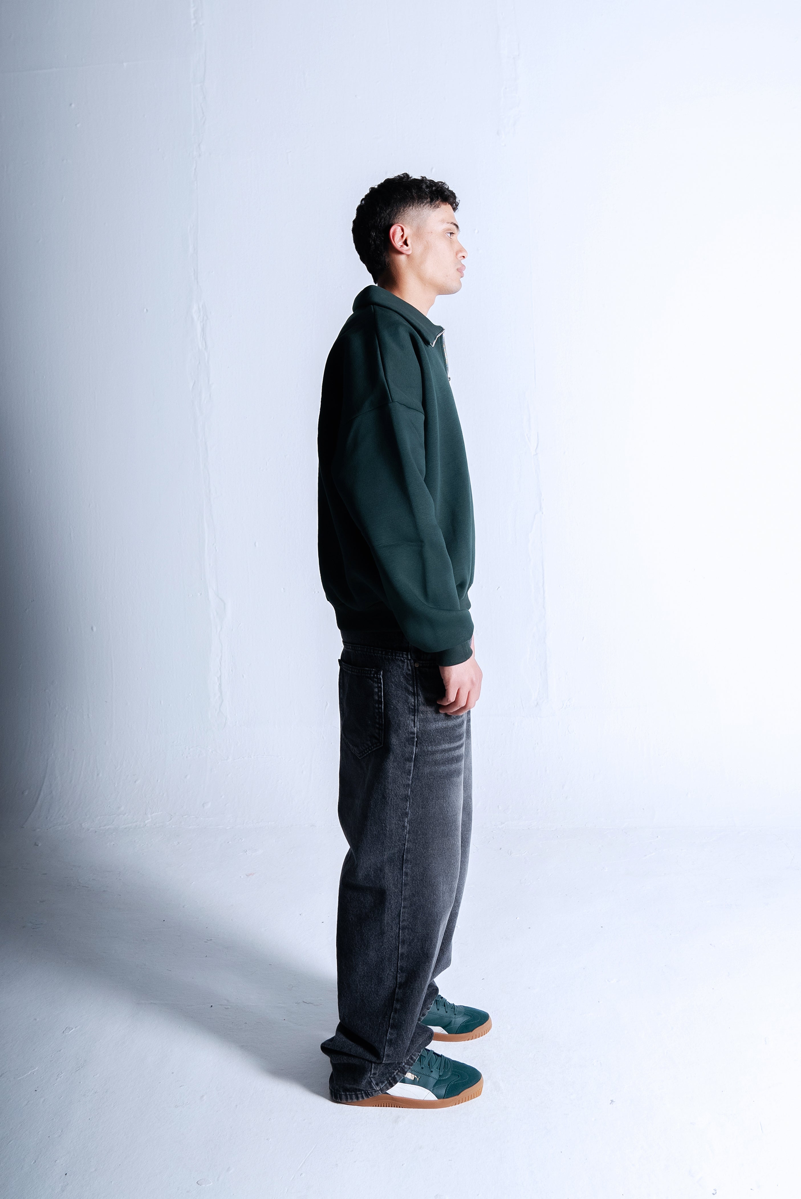 Reborn quarter zipper "Olive"