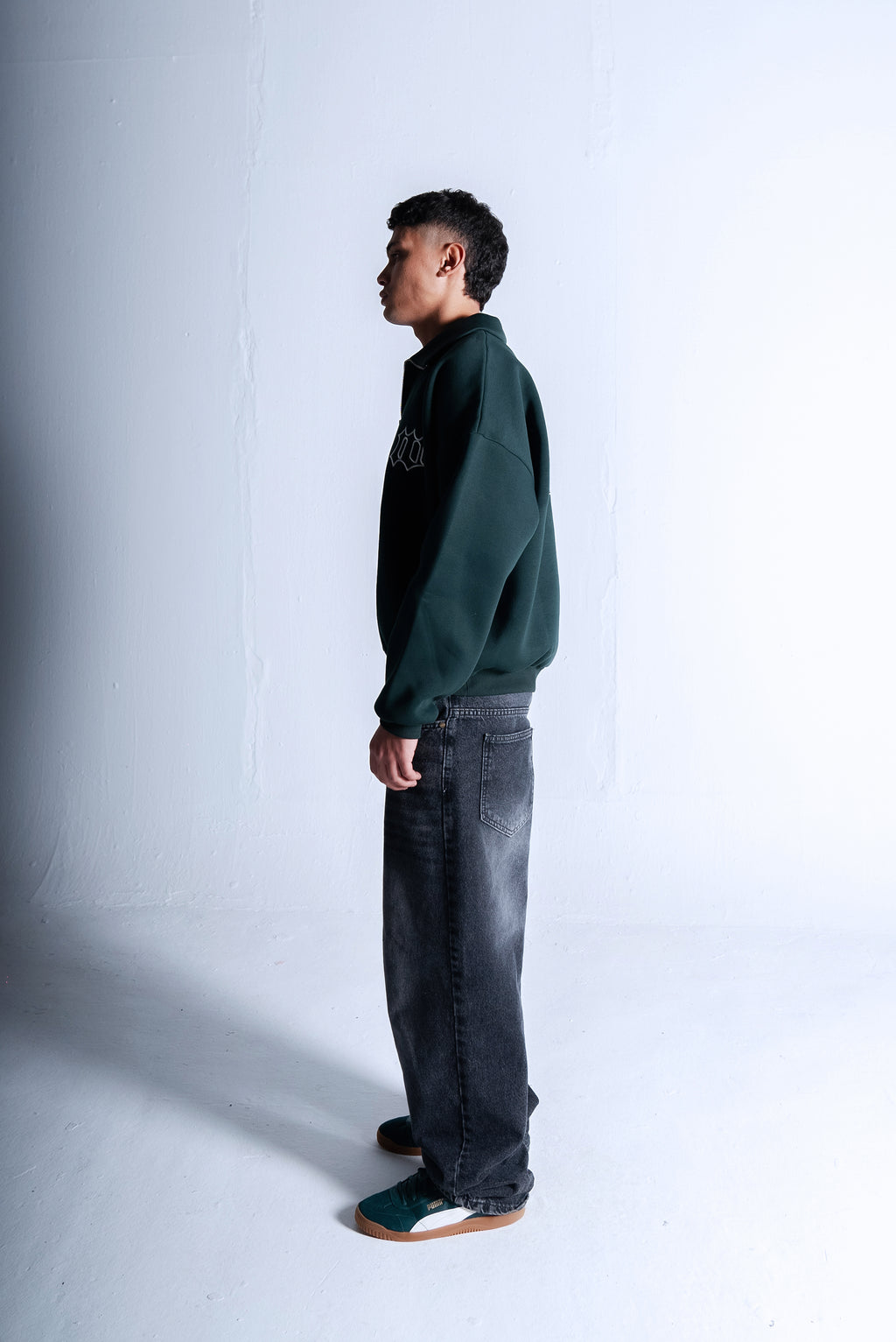 Reborn quarter zipper "Olive"