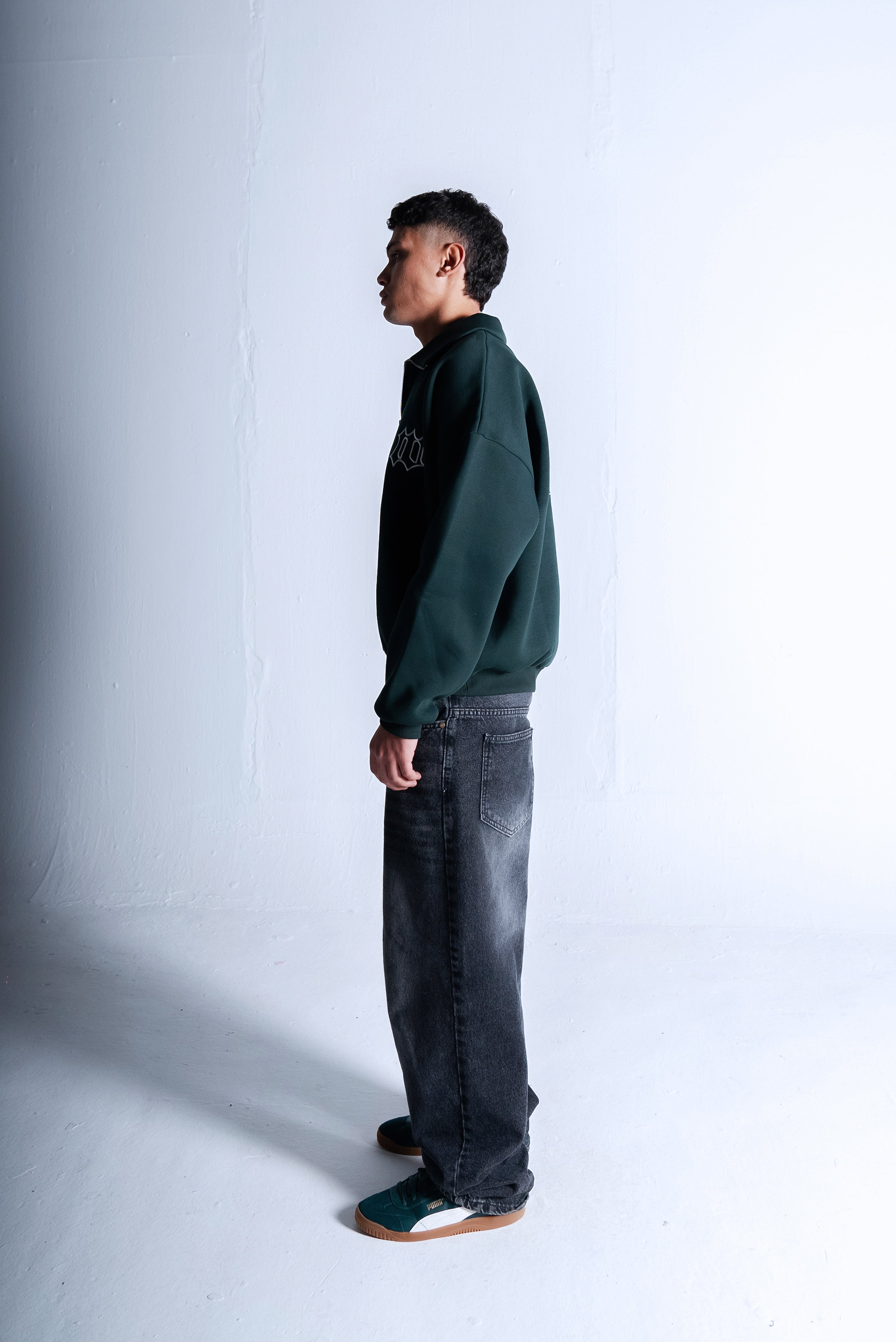 Reborn quarter zipper "Olive"