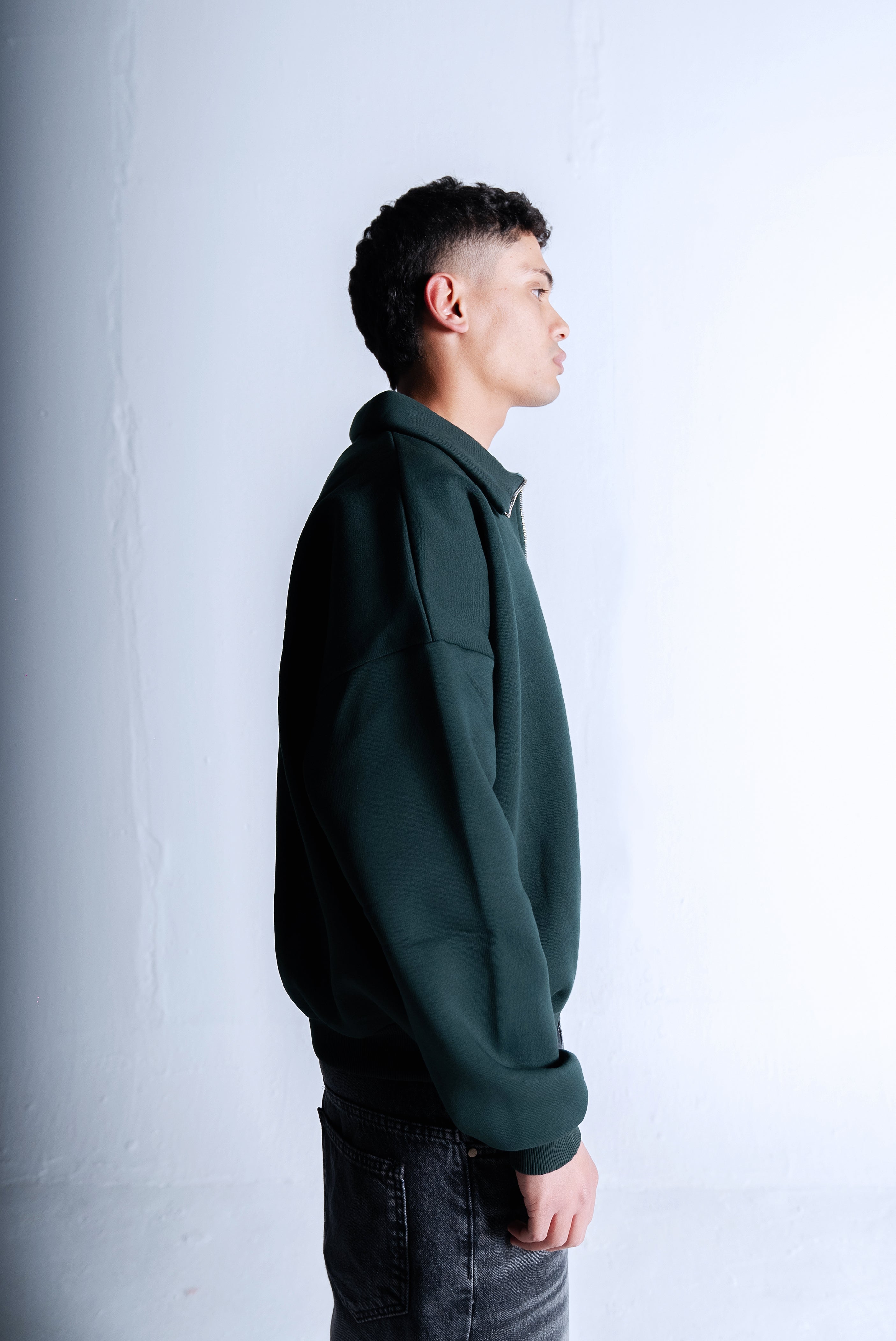 Reborn quarter zipper "Olive"