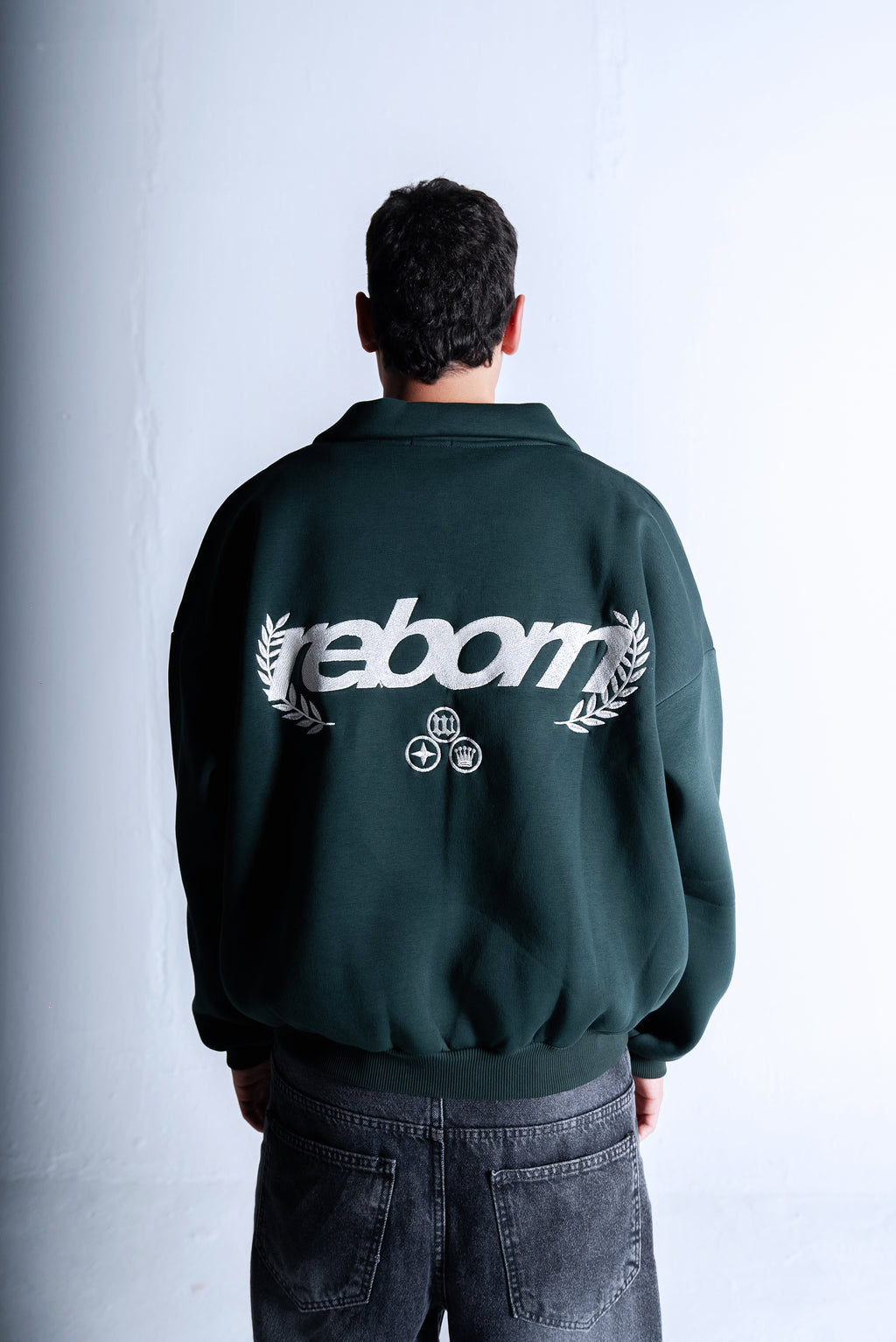 Reborn quarter zipper "Olive"