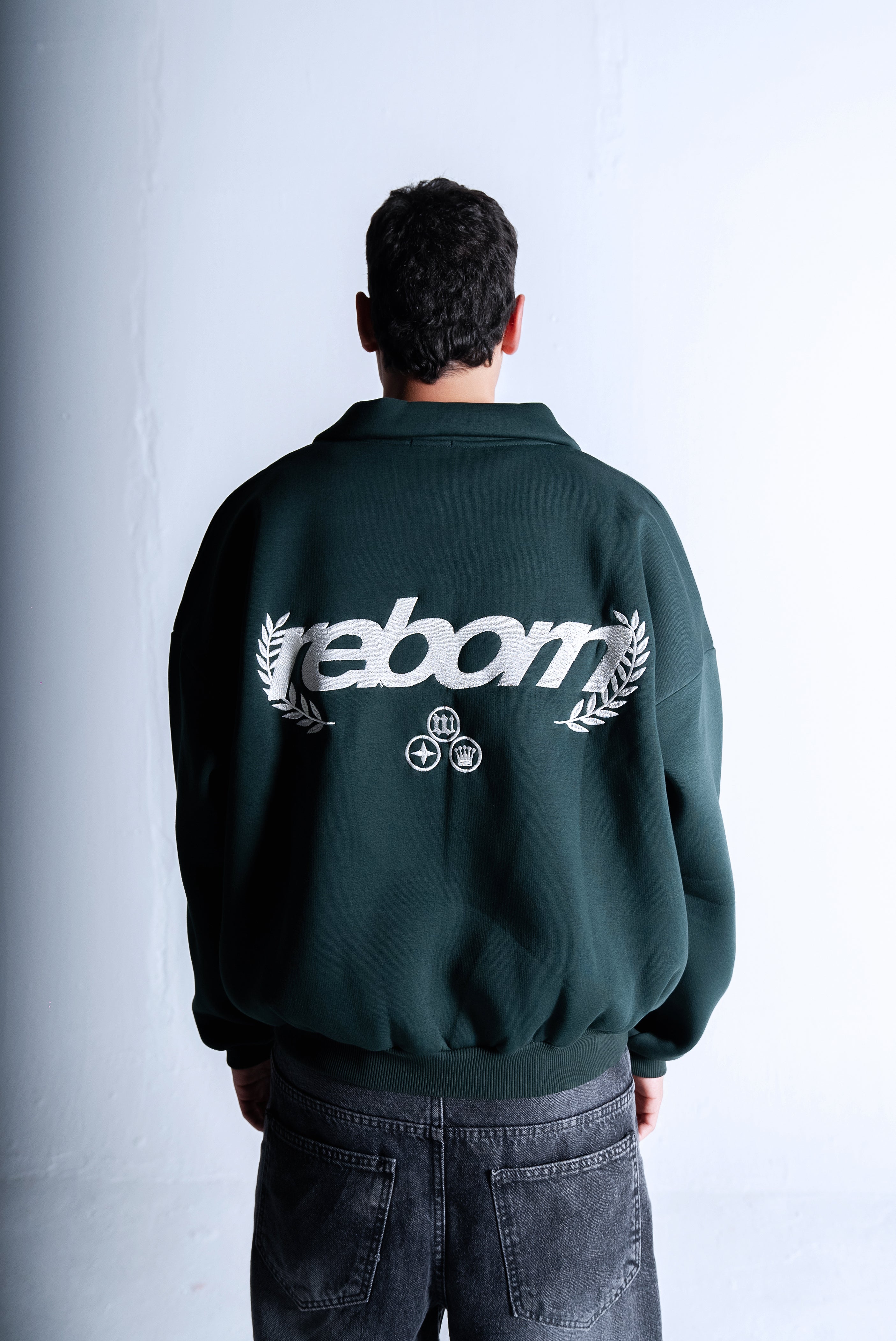 Reborn quarter zipper "Olive"