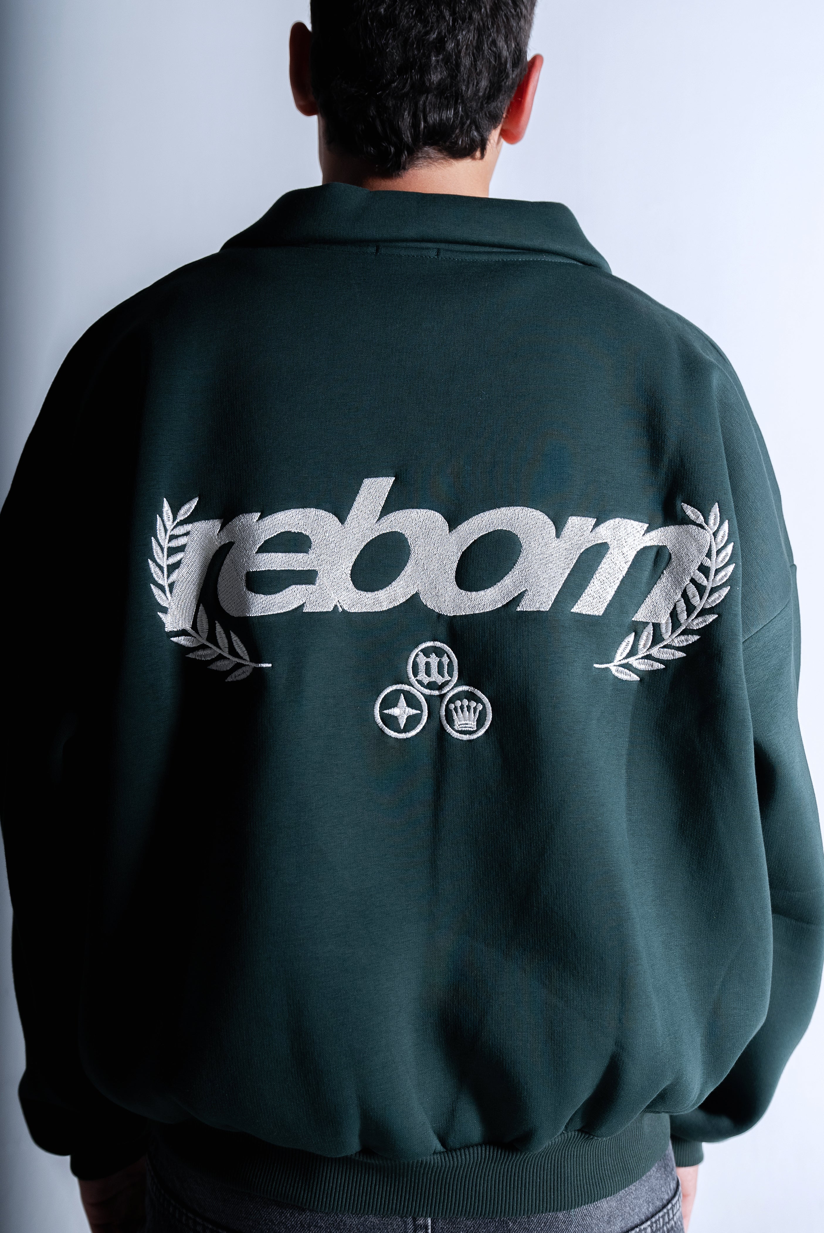 Reborn quarter zipper "Olive"