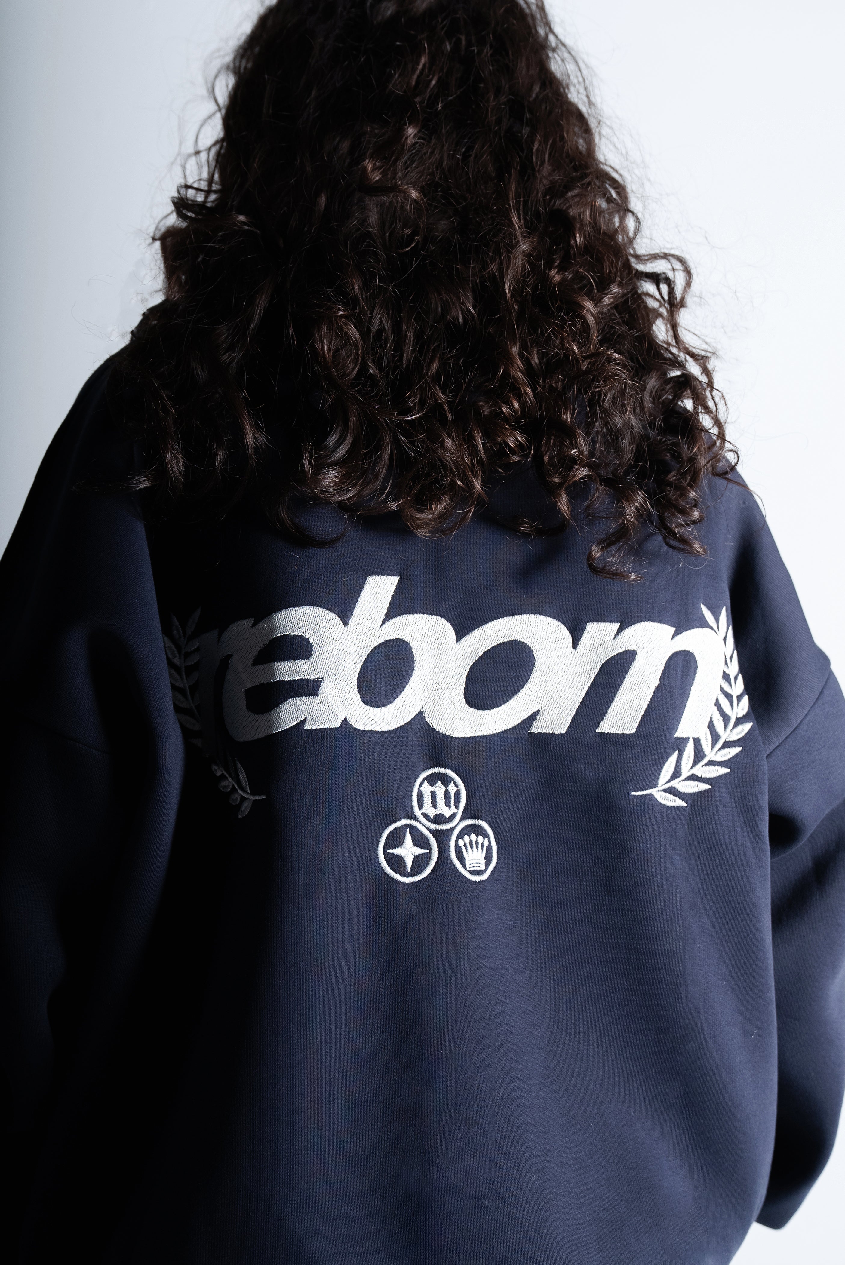 Reborn quarter zipper "Navy"