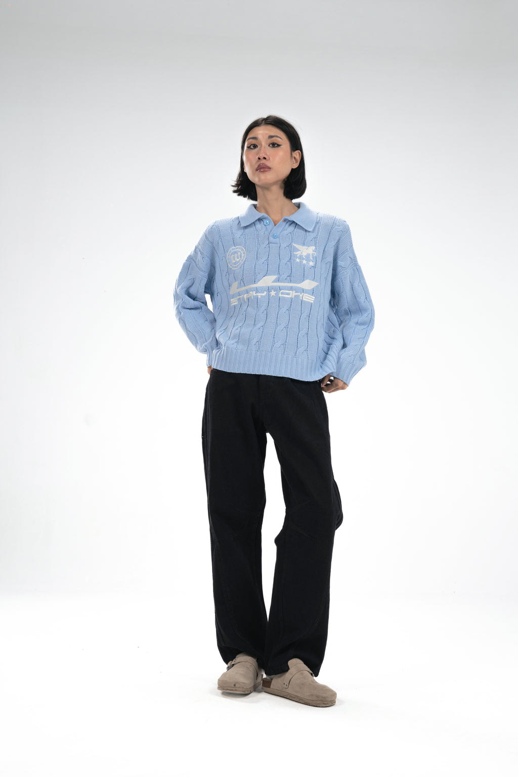 Woke Signature Knitted Polo