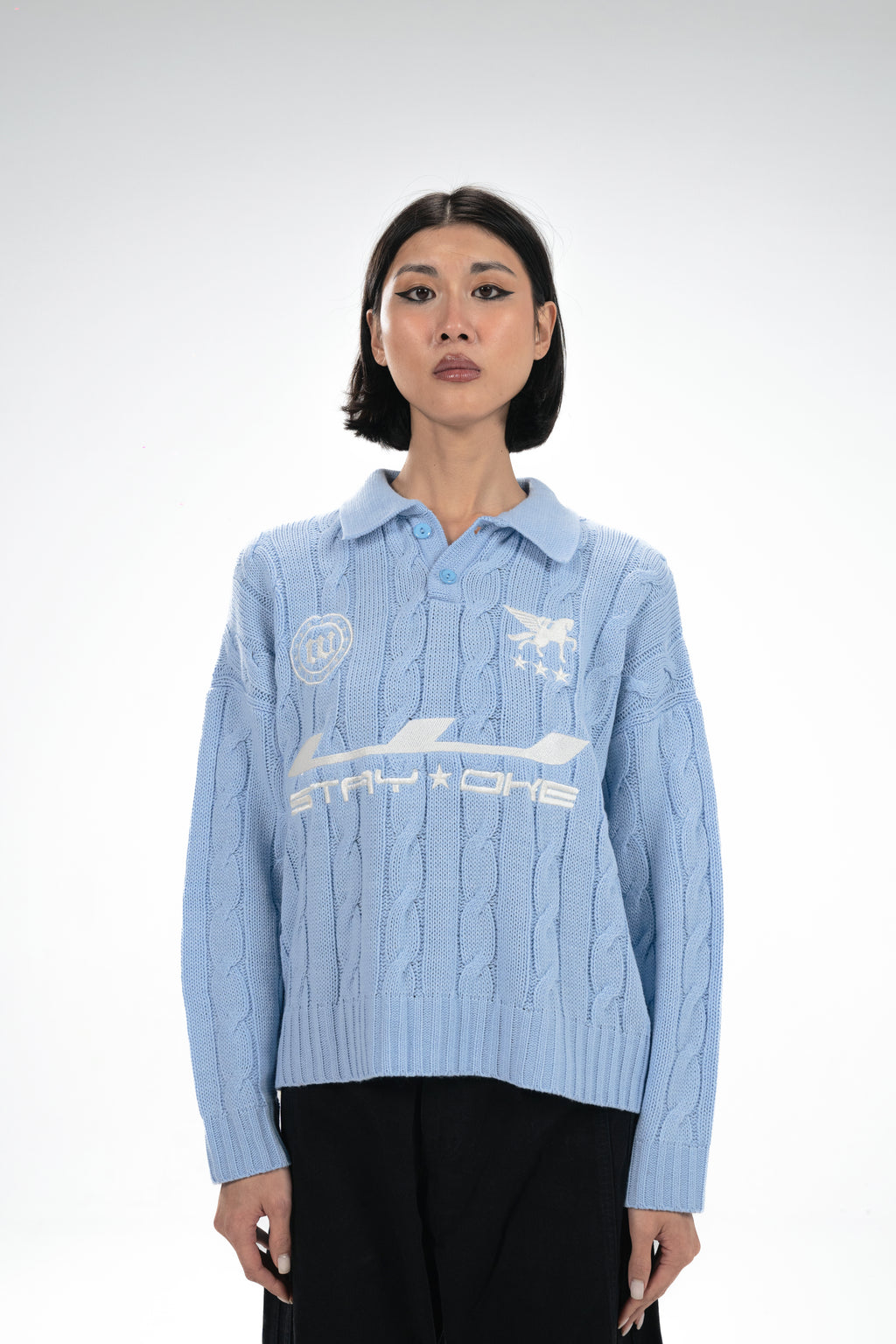 Woke Signature Knitted Polo