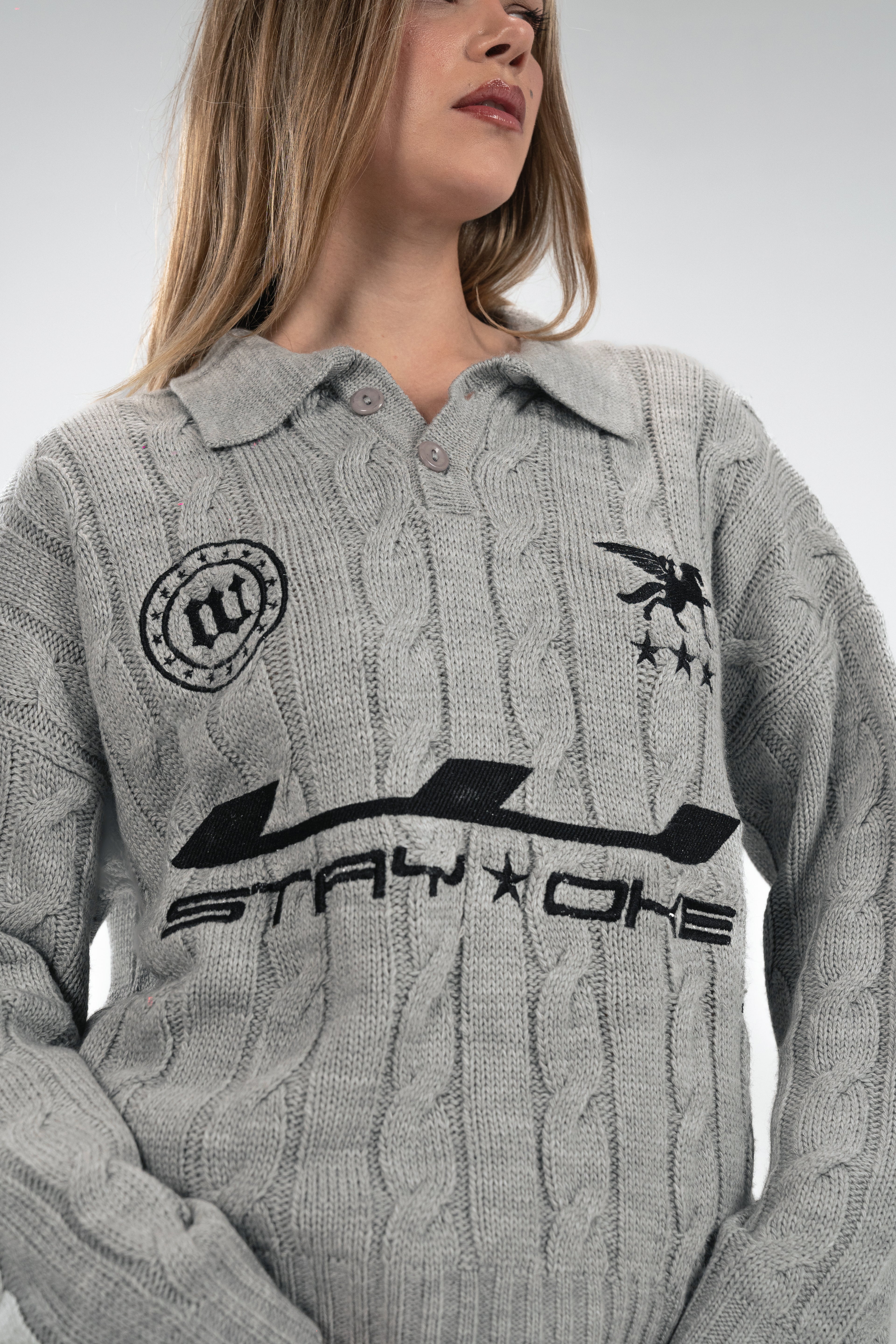 Woke Signature Knitted Polo