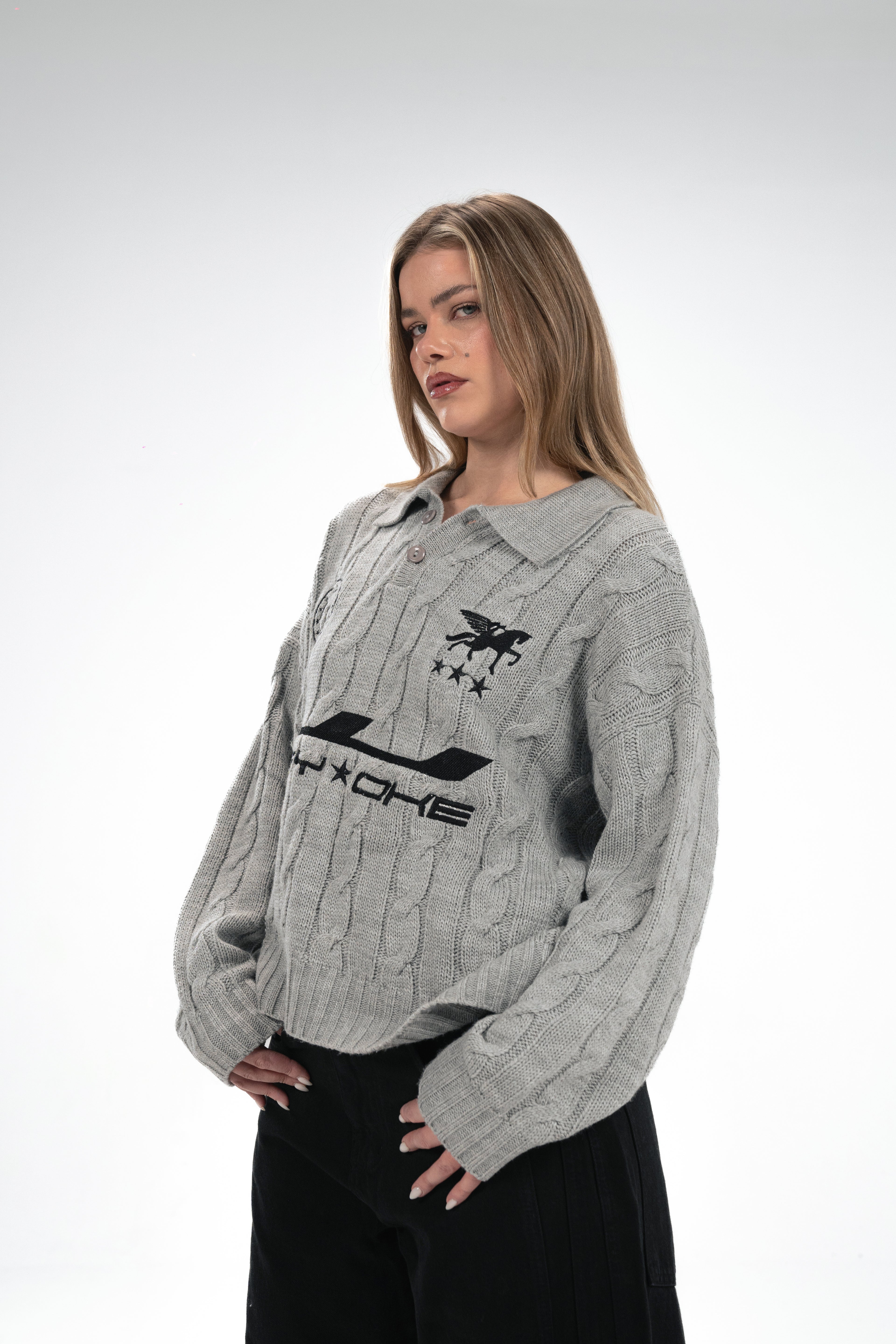 Woke Signature Knitted Polo