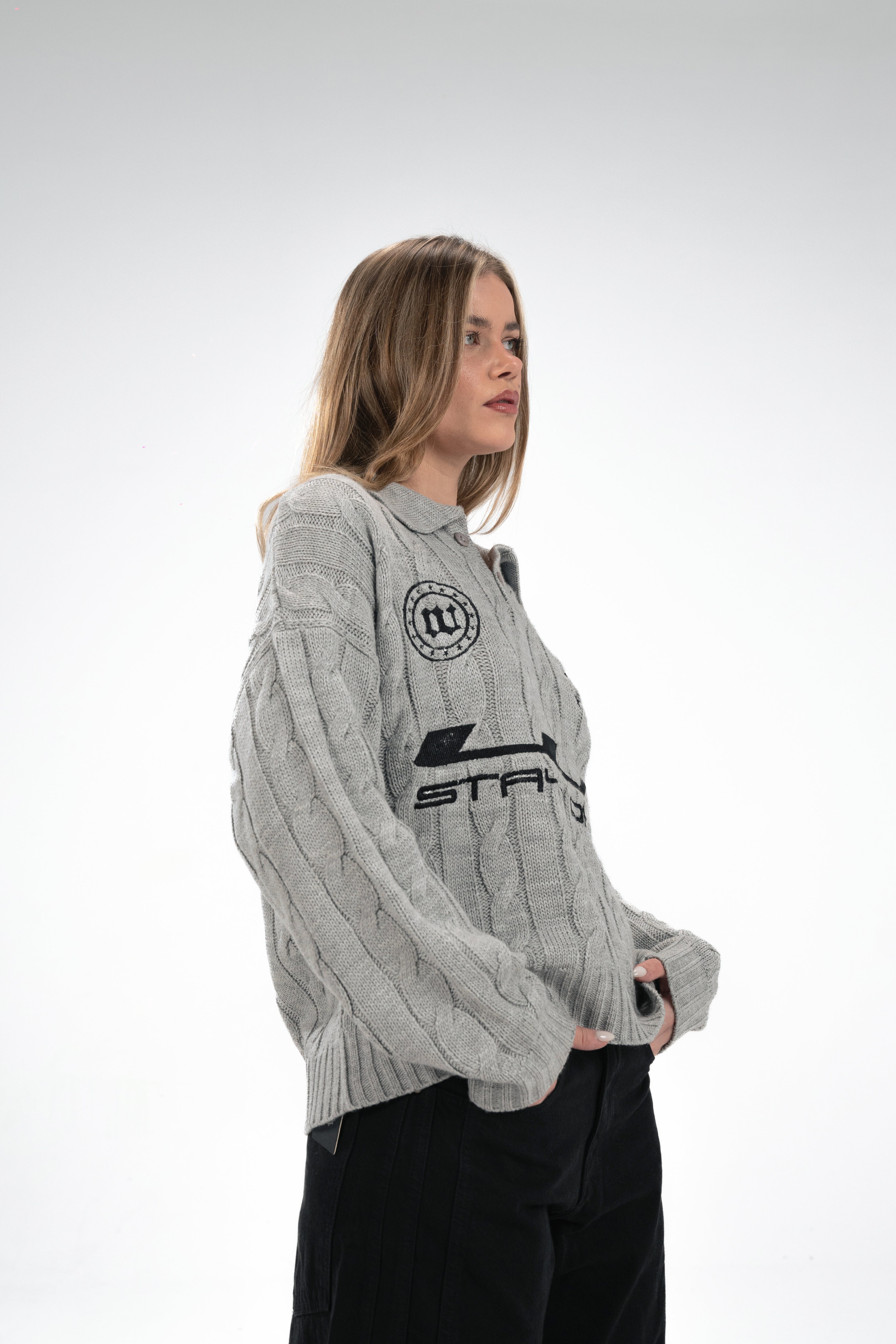 Woke Signature Knitted Polo