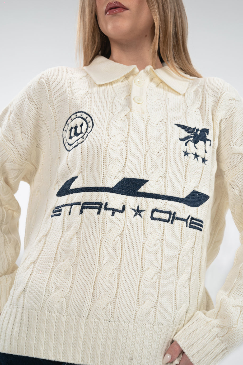 Woke Signature Knitted Polo