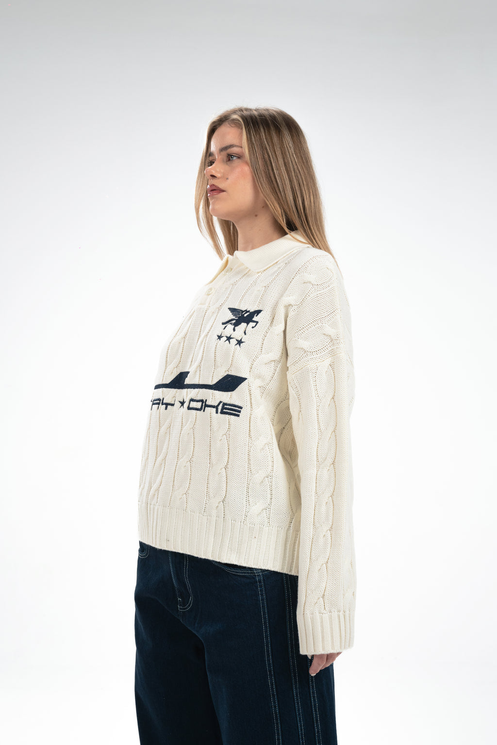 Woke Signature Knitted Polo
