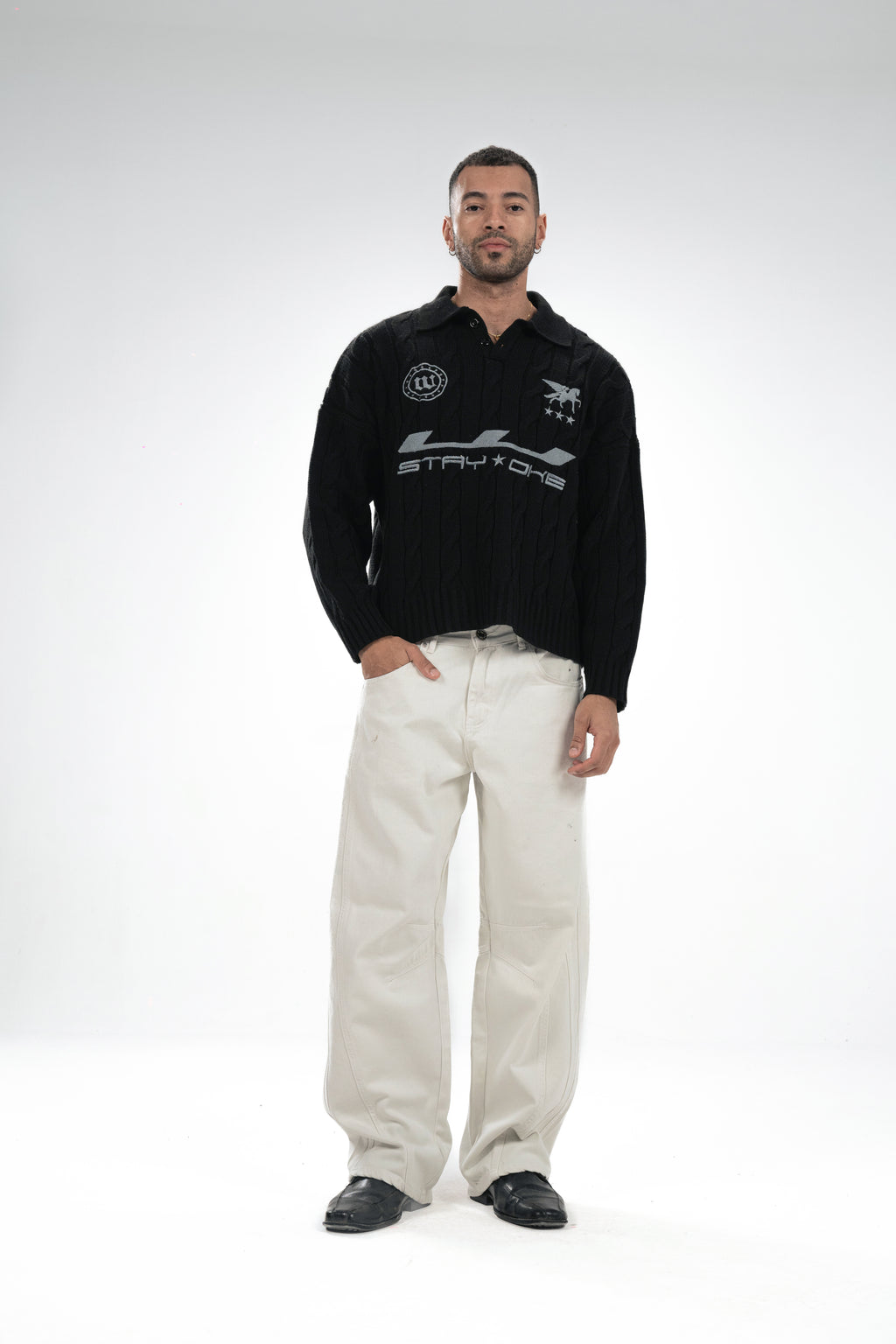 Woke Signature Knitted Polo