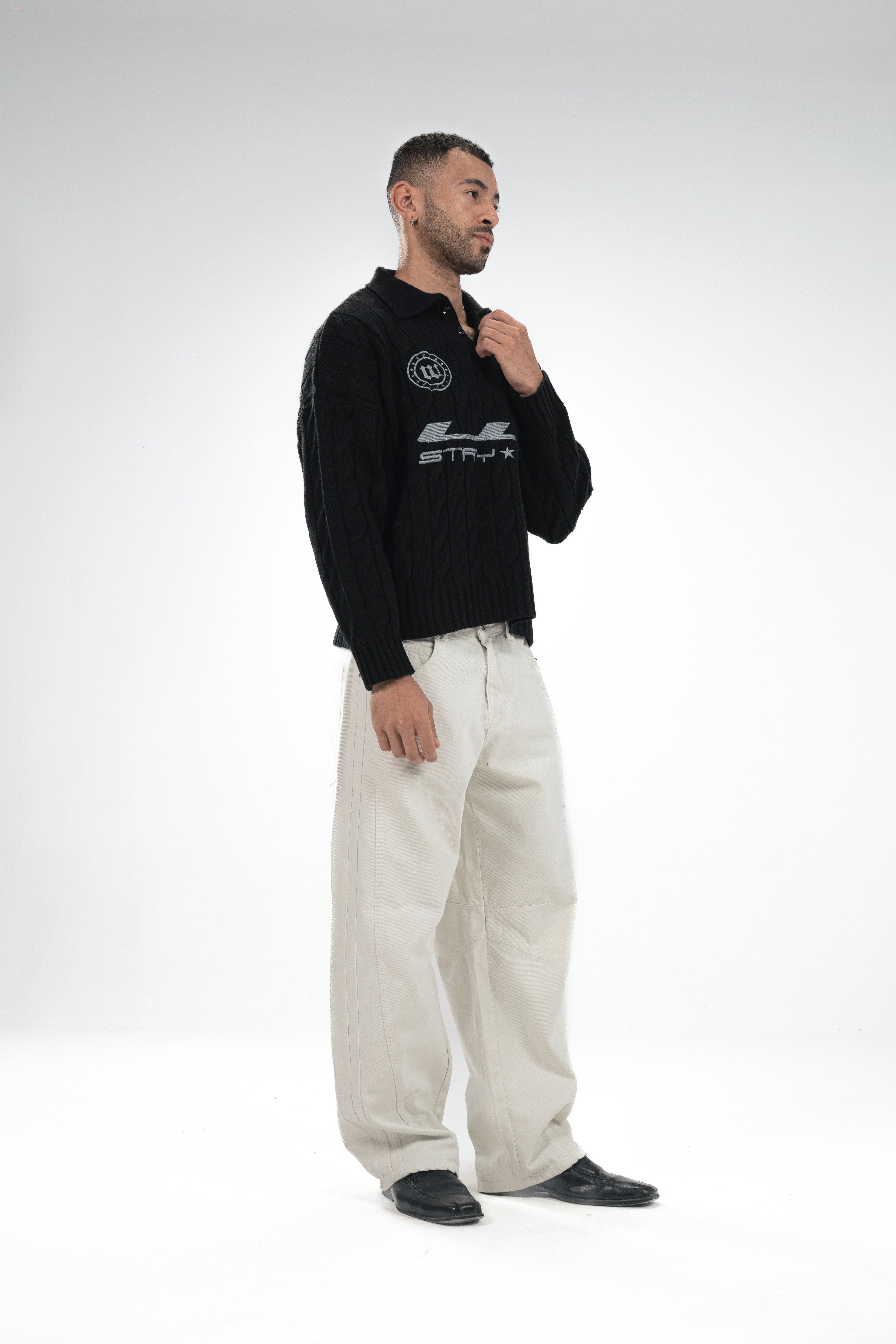 Woke Signature Knitted Polo