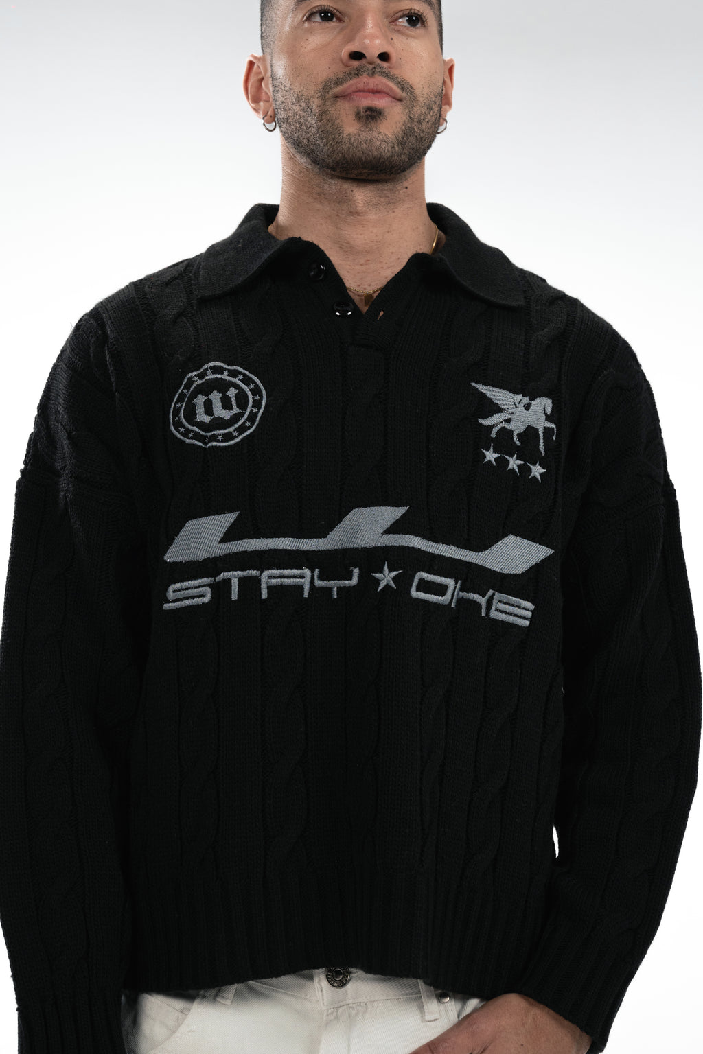 Woke Signature Knitted Polo