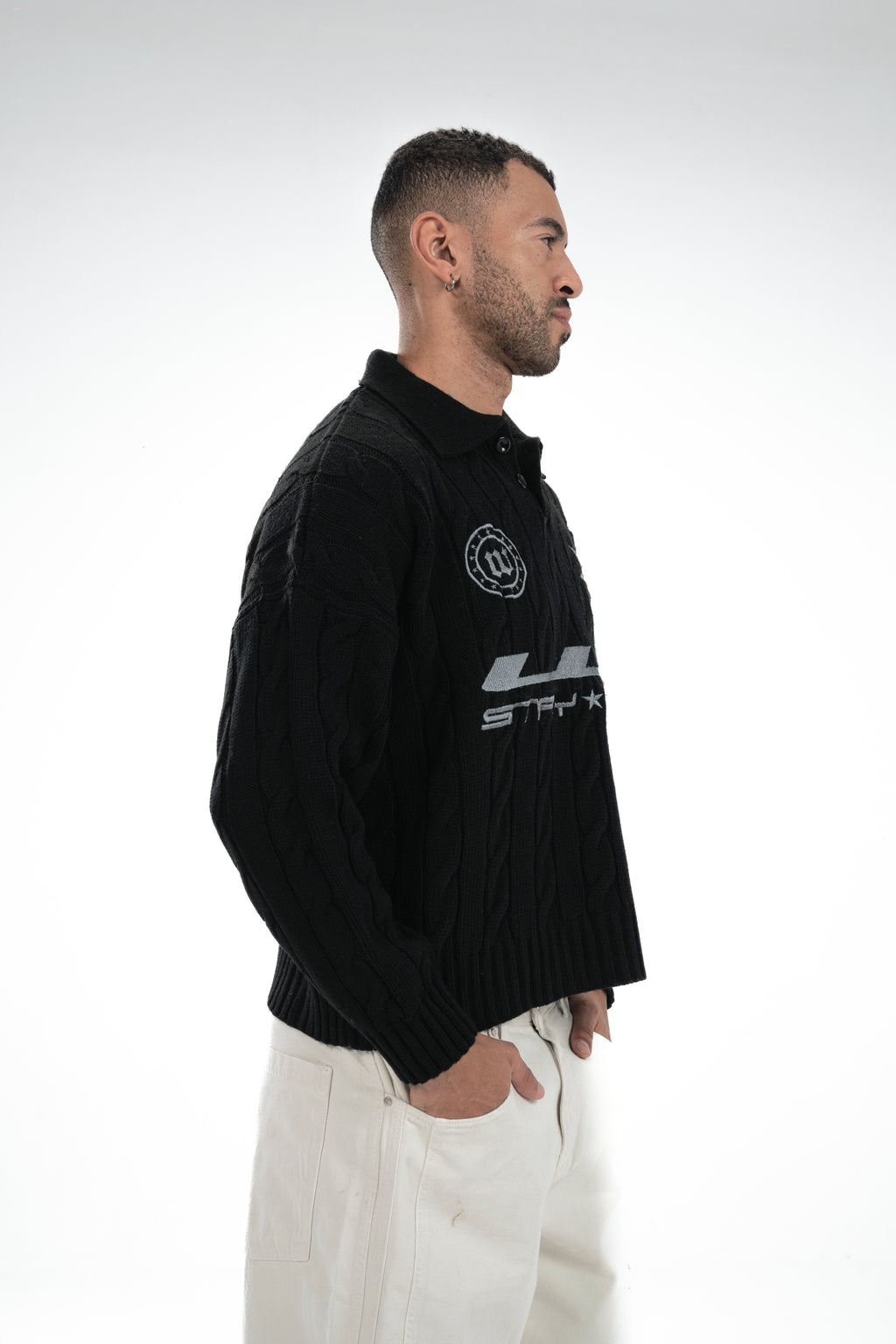 Woke Signature Knitted Polo