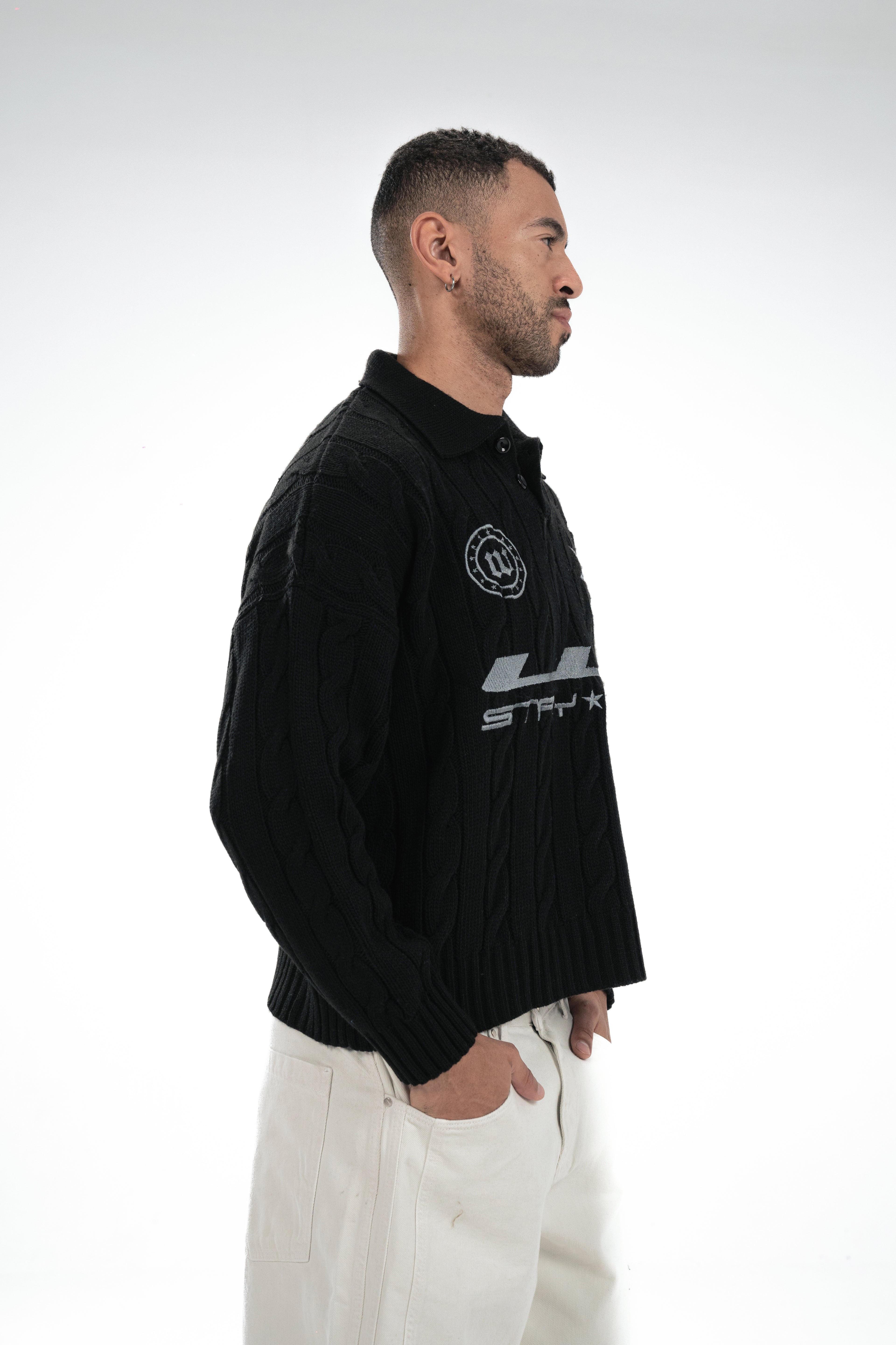 Woke Signature Knitted Polo