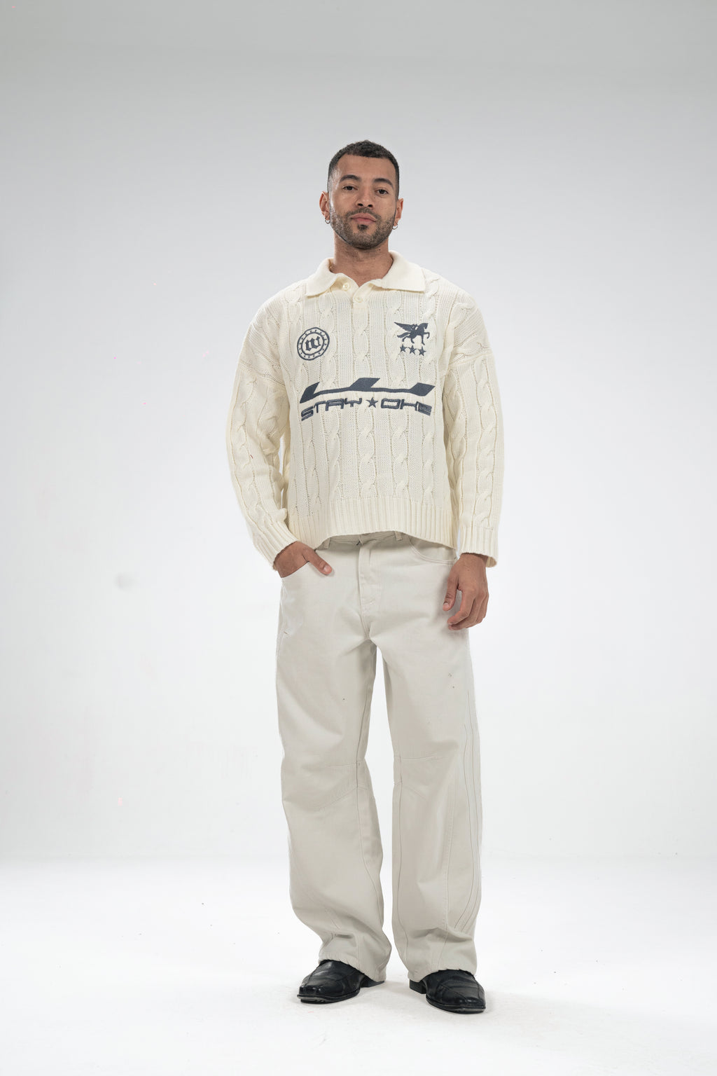 Woke Signature Knitted Polo