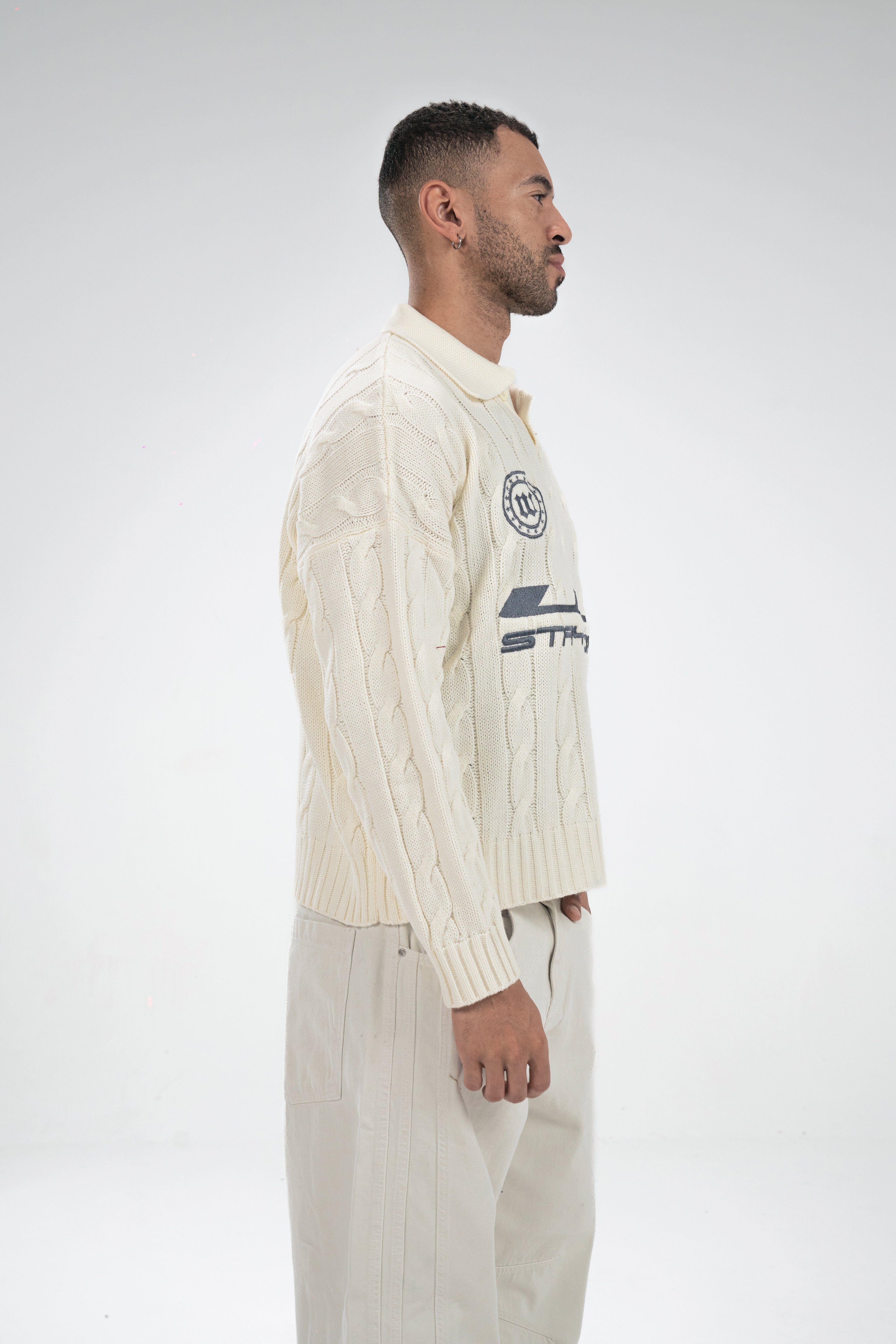 Woke Signature Knitted Polo