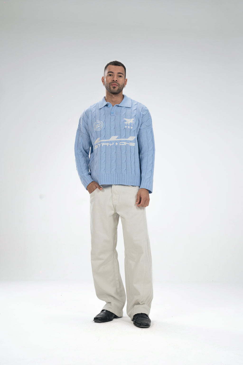 Woke Signature Knitted Polo