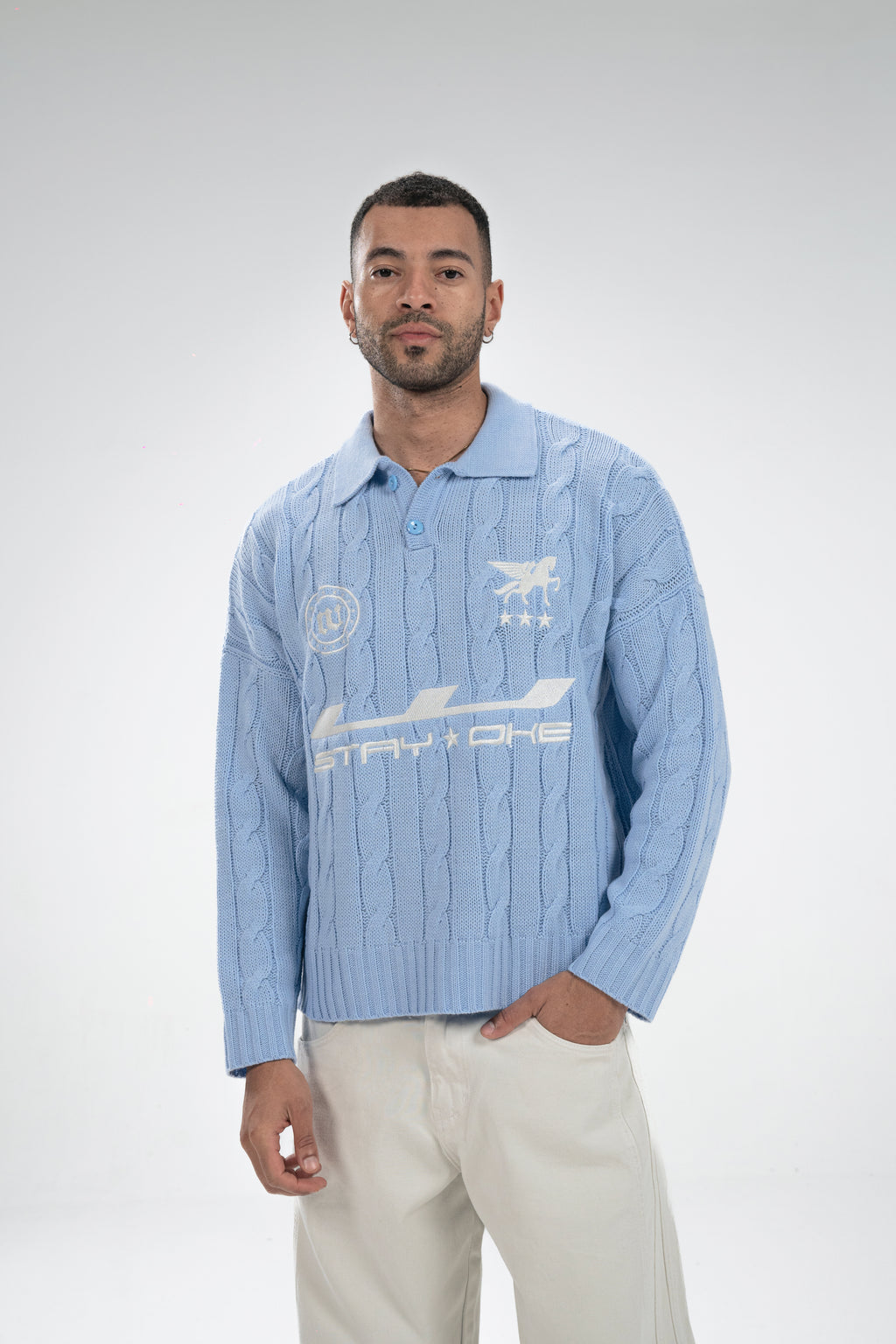 Woke Signature Knitted Polo