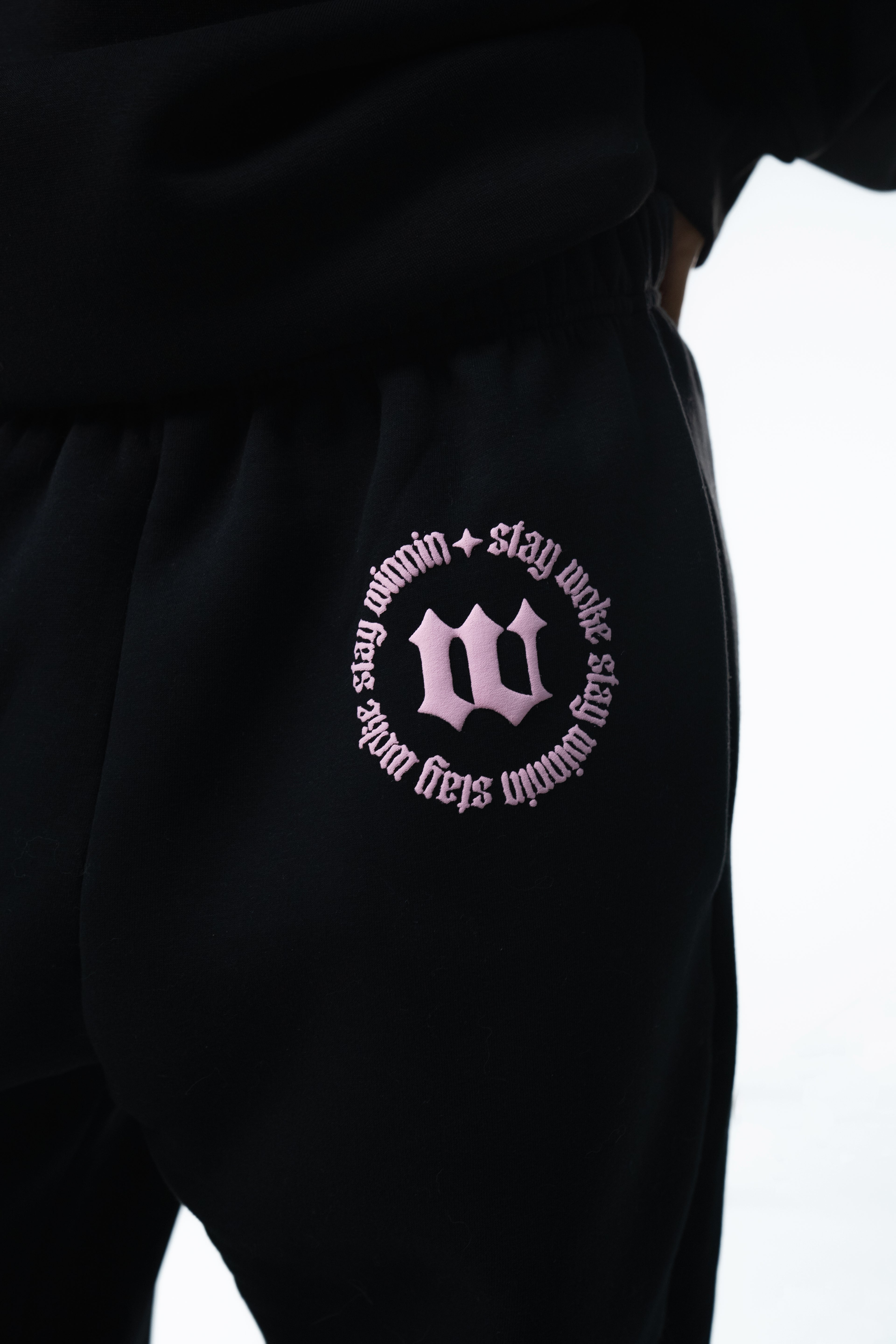 Black Pants "Stay Woke"