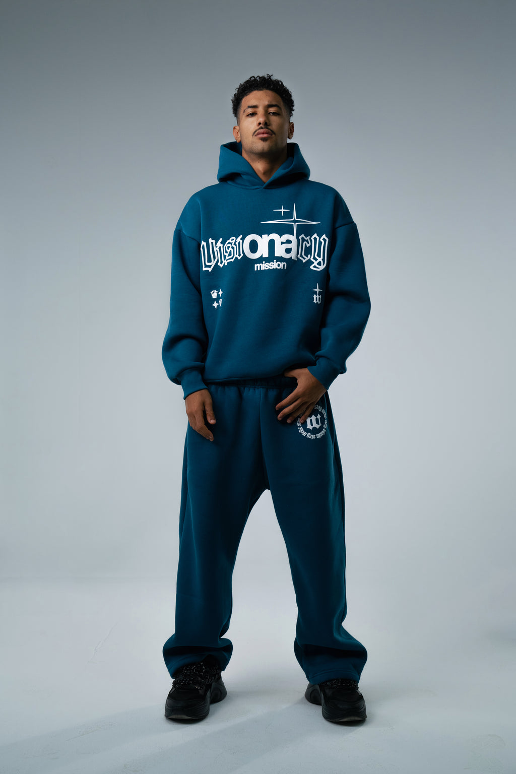 Teal Hoodie "Visionary"