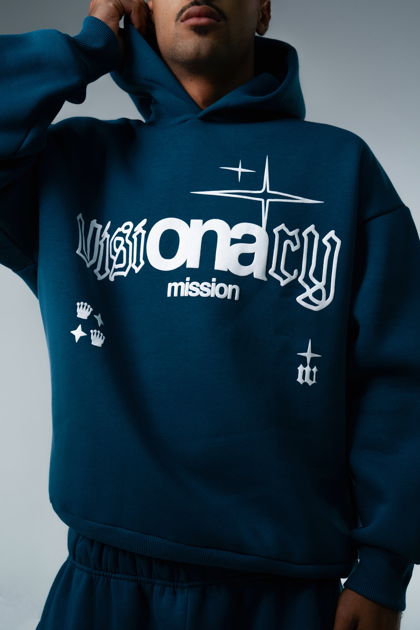 Teal Hoodie "Visionary"