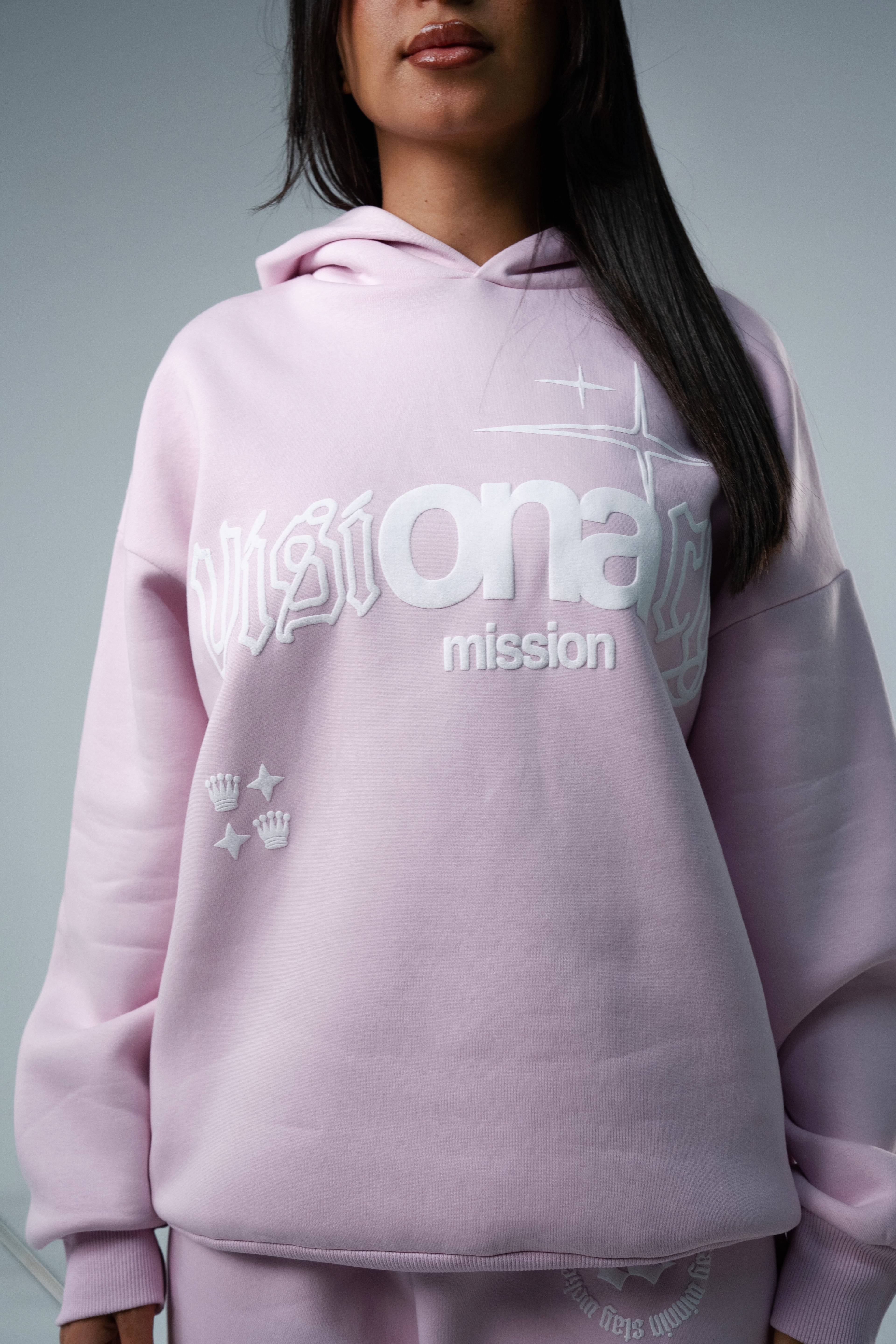 Pink Hoodie "Visionary"