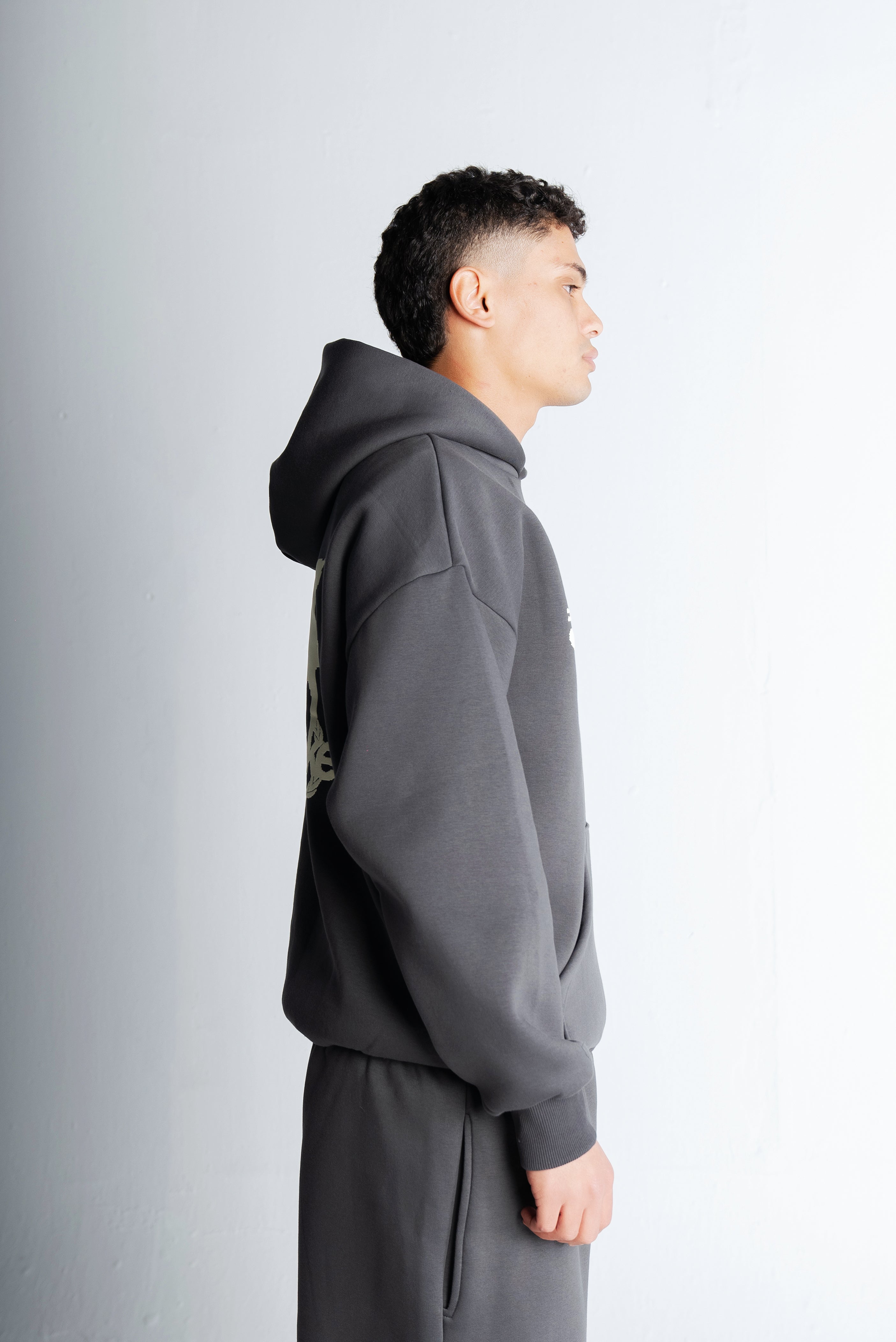 Stallion Hoodie "Grey"