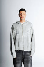 Get rich knitted jacket "Grey"