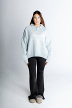 Consistency Knitted Polo "Baby Blue"