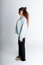 Consistency Knitted Polo "Baby Blue"