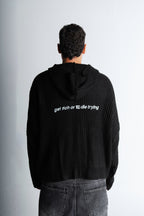 Get rich knitted jacket "Black"