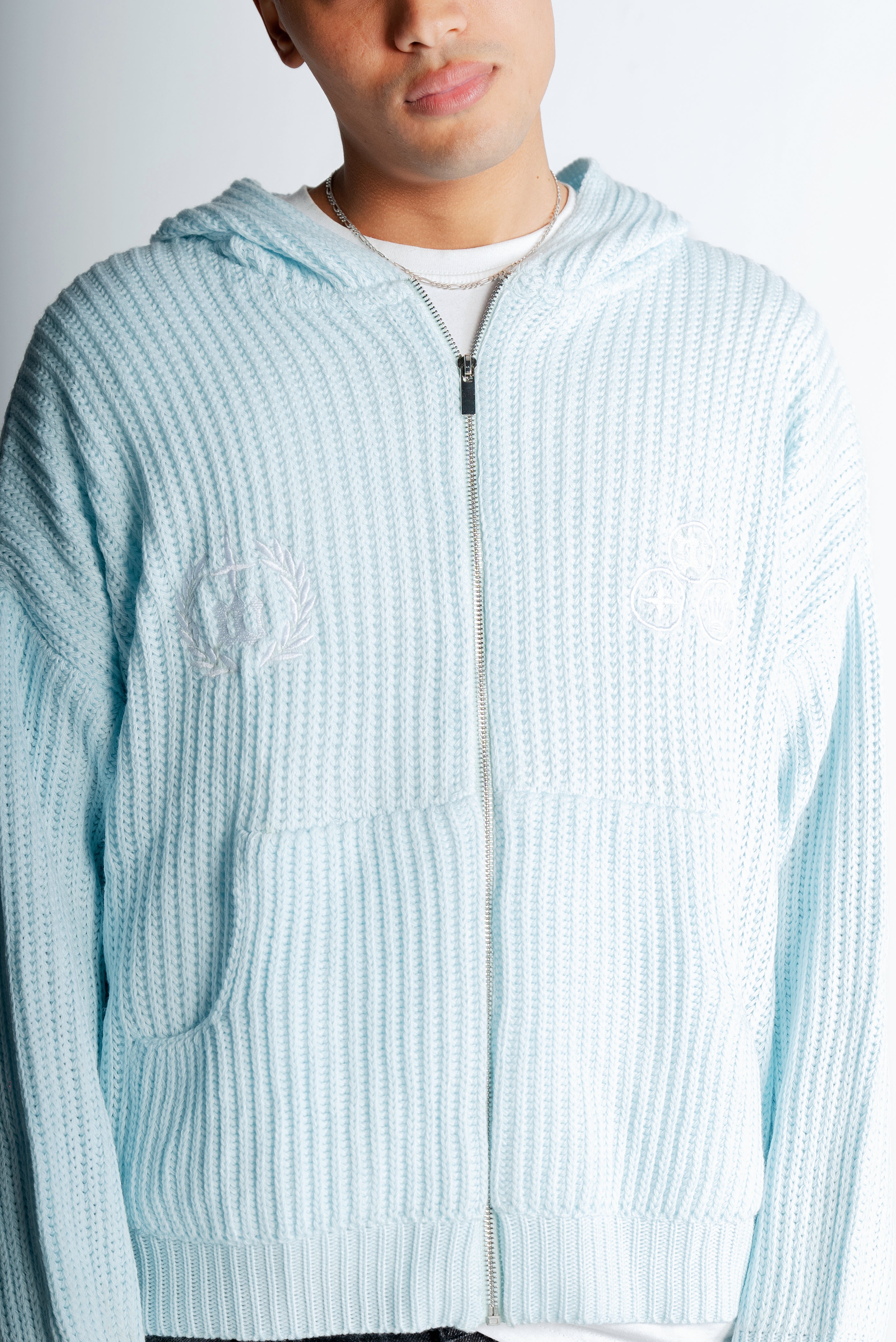 Get rich knitted jacket "Crystal Meth"