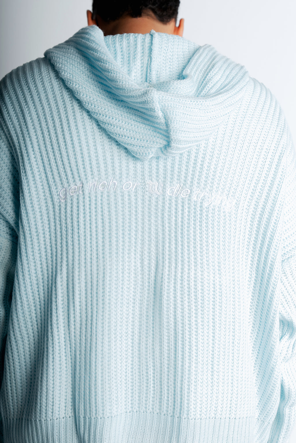 Get rich knitted jacket "Crystal Meth"