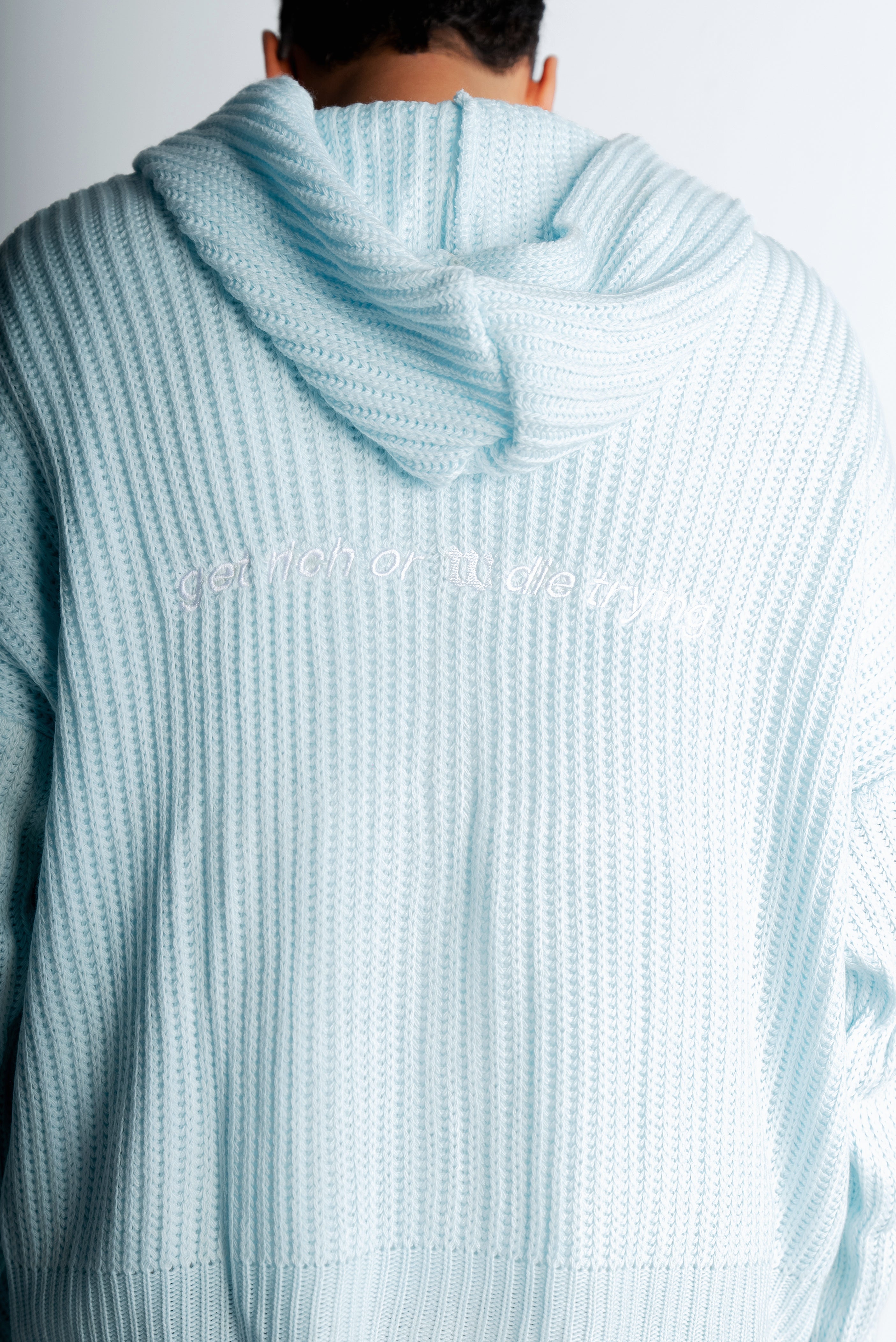 Get rich knitted jacket "Crystal Meth"