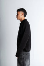 Consistency Knitted Polo "Black"