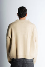 Consistency Knitted Polo "Beige"