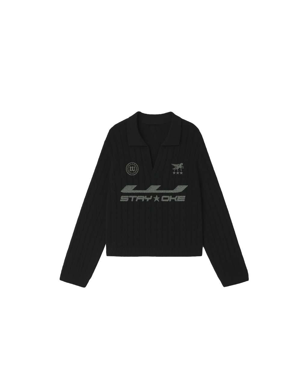 Woke Signature Knitted Polo