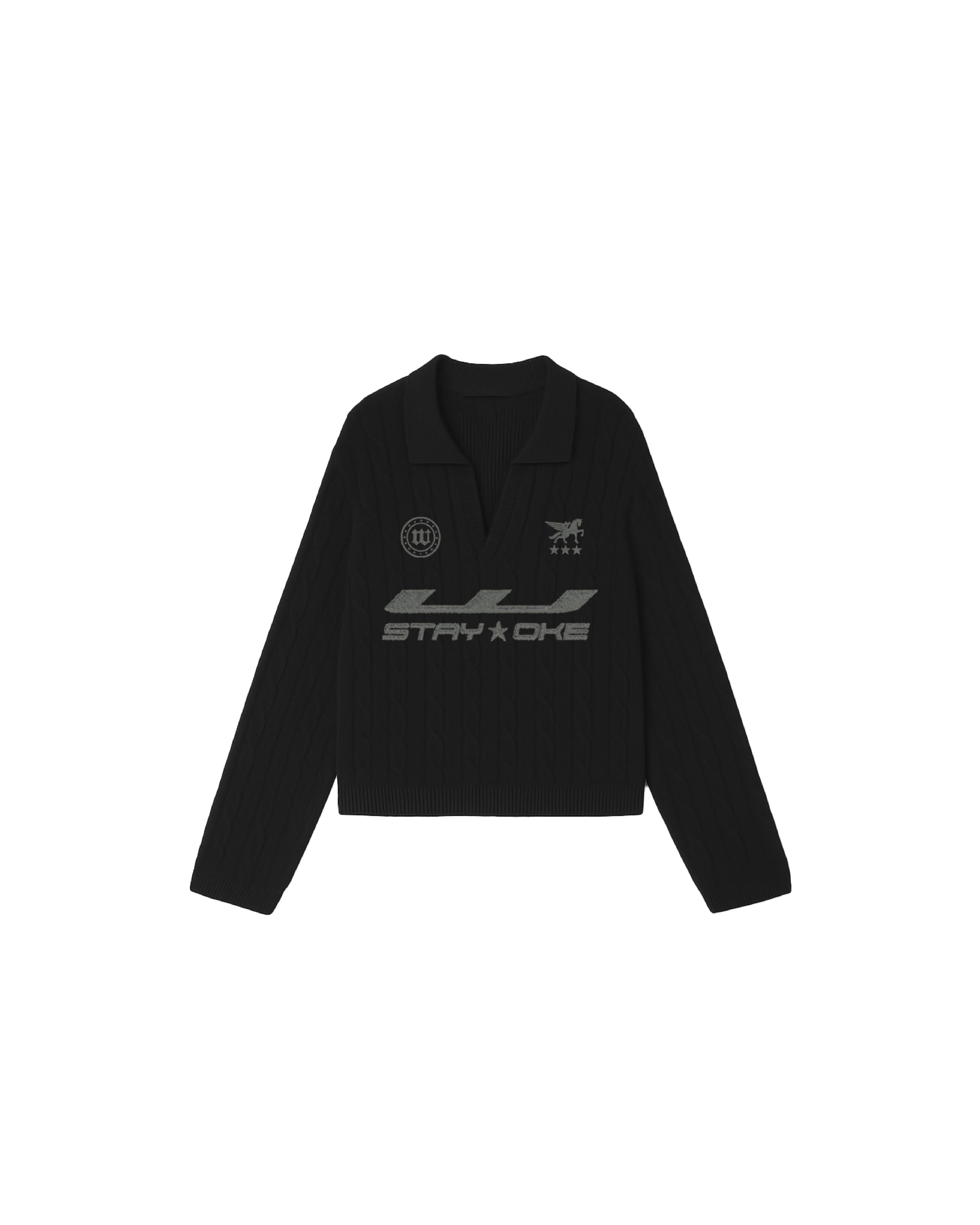 Woke Signature Knitted Polo