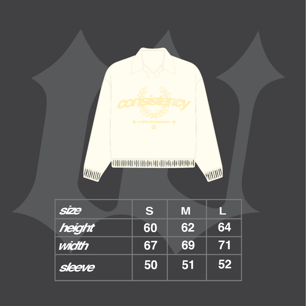 Consistency Knitted Polo "Beige"